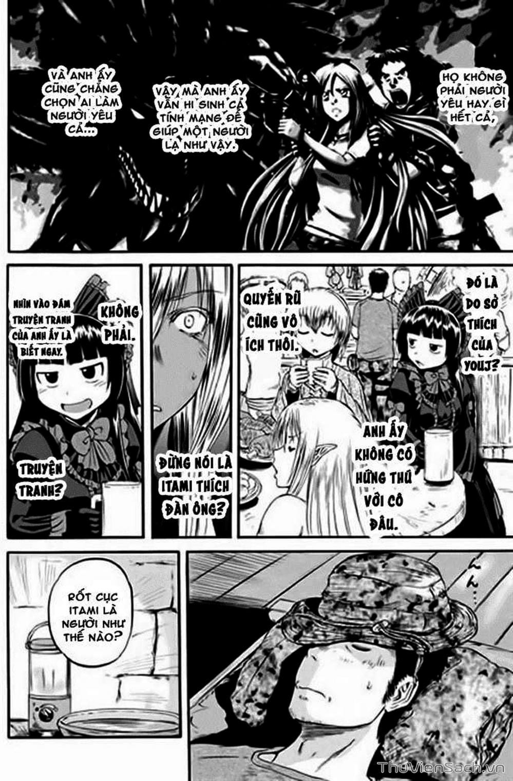 Truyện Tranh Phía Sau Cánh Cổng Bóng Tối Của Hư Không! trang 6
