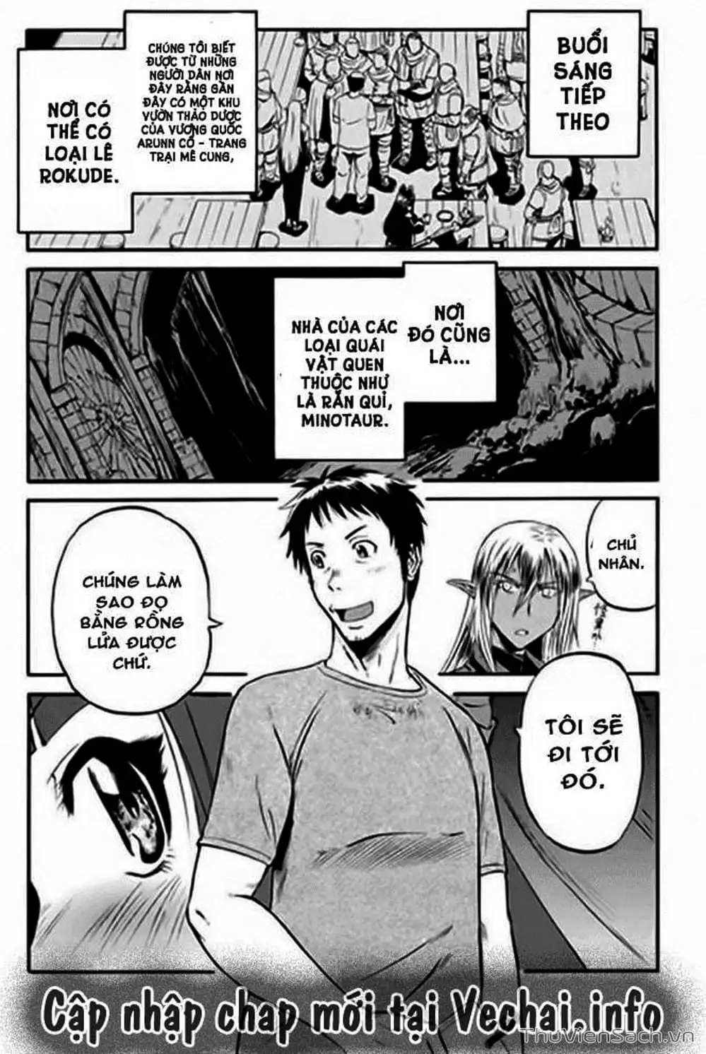 Truyện Tranh Phía Sau Cánh Cổng Bóng Tối Của Hư Không! trang 6