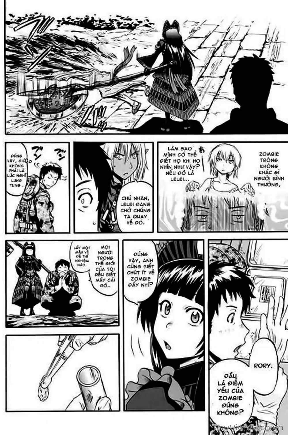 Truyện Tranh Phía Sau Cánh Cổng Bóng Tối Của Hư Không! trang 6
