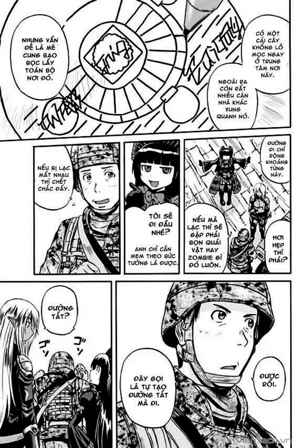 Truyện Tranh Phía Sau Cánh Cổng Bóng Tối Của Hư Không! trang 6