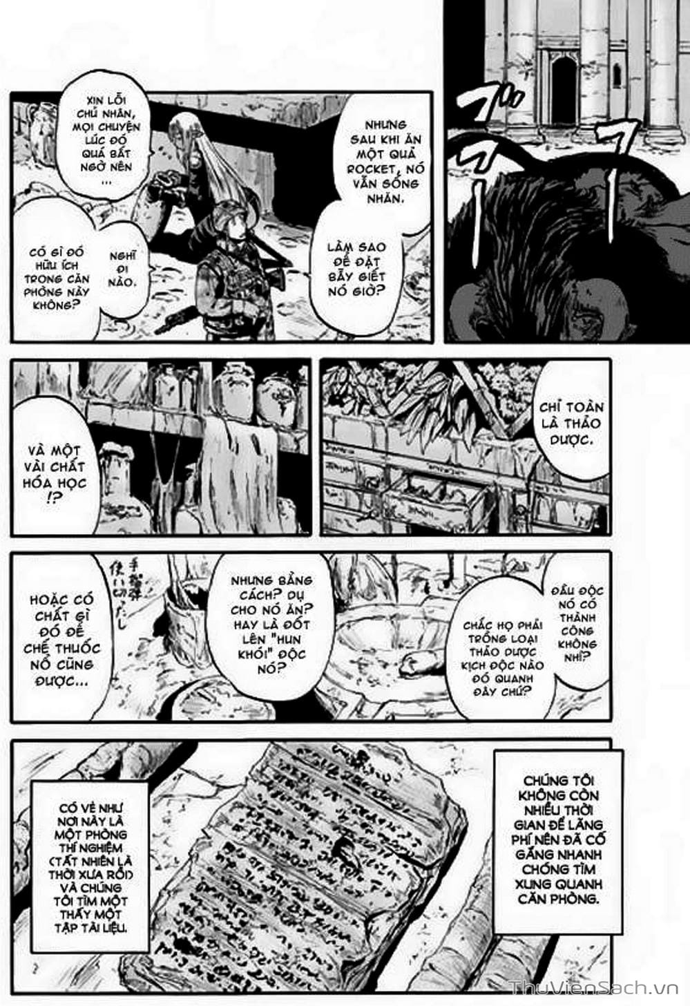 Truyện Tranh Phía Sau Cánh Cổng Bóng Tối Của Hư Không! trang 6