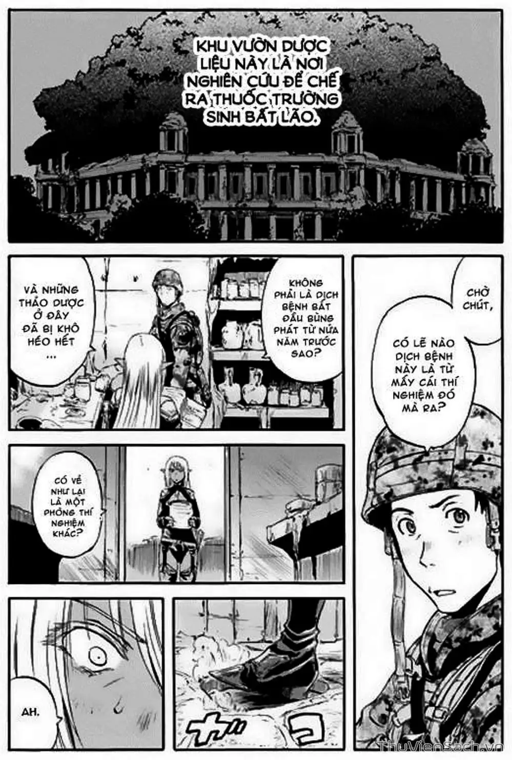 Truyện Tranh Phía Sau Cánh Cổng Bóng Tối Của Hư Không! trang 6