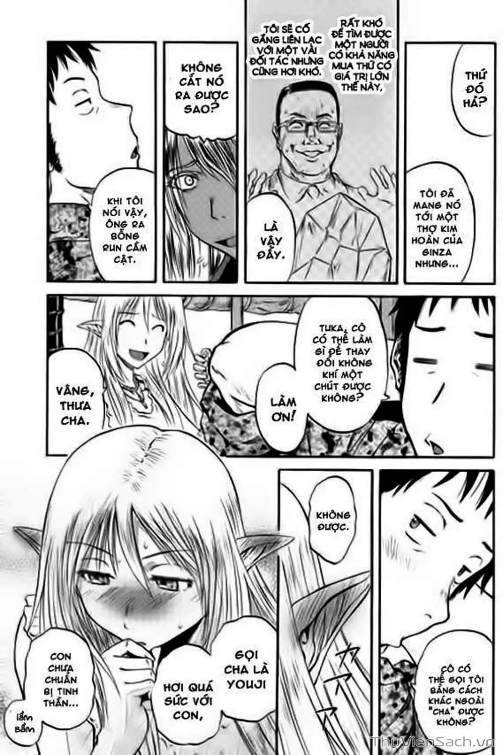 Truyện Tranh Phía Sau Cánh Cổng Bóng Tối Của Hư Không! trang 6