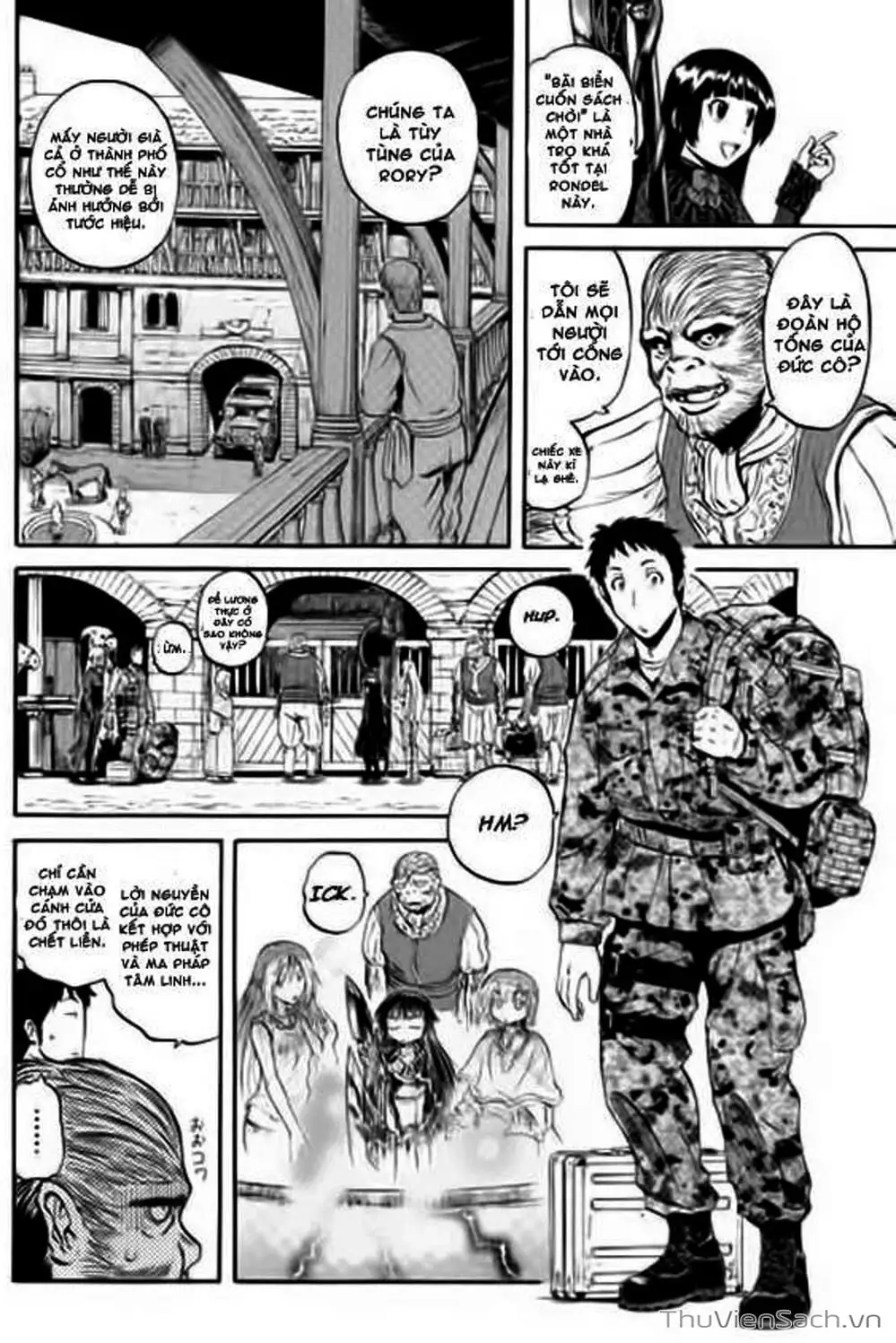 Truyện Tranh Phía Sau Cánh Cổng Bóng Tối Của Hư Không! trang 6