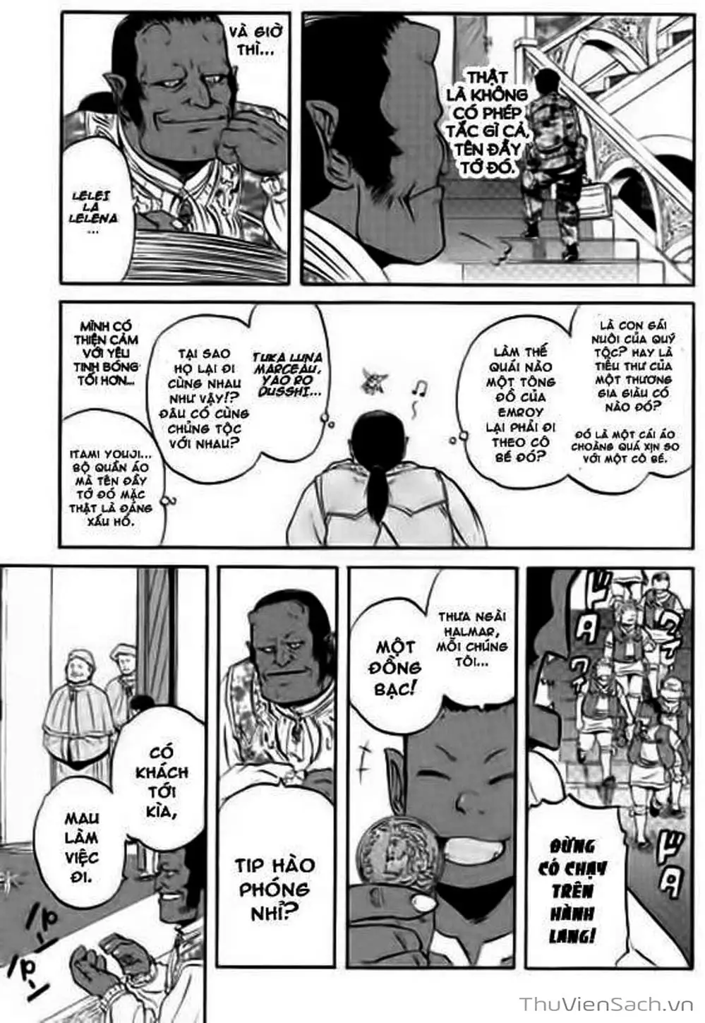 Truyện Tranh Phía Sau Cánh Cổng Bóng Tối Của Hư Không! trang 6