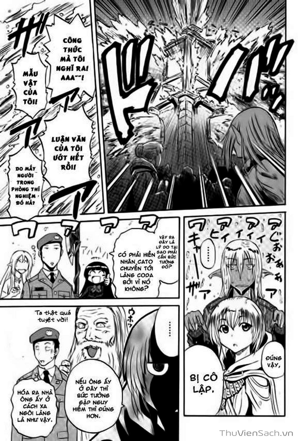 Truyện Tranh Phía Sau Cánh Cổng Bóng Tối Của Hư Không! trang 6