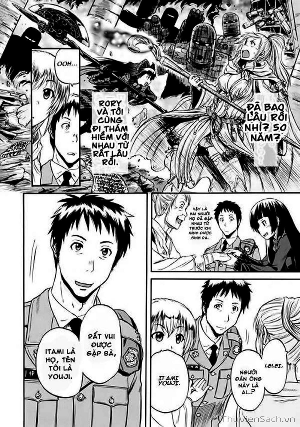 Truyện Tranh Phía Sau Cánh Cổng Bóng Tối Của Hư Không! trang 6