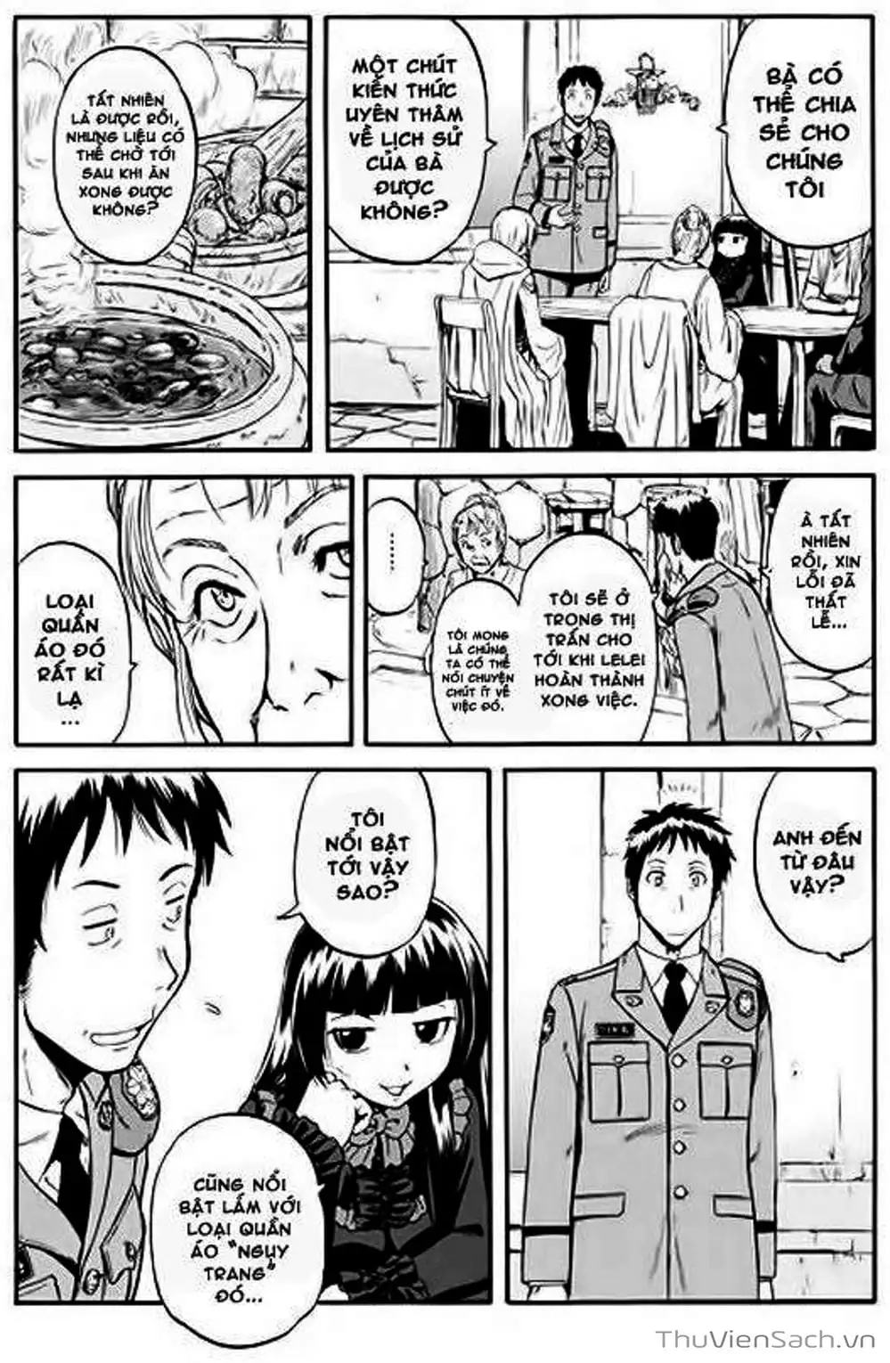 Truyện Tranh Phía Sau Cánh Cổng Bóng Tối Của Hư Không! trang 6