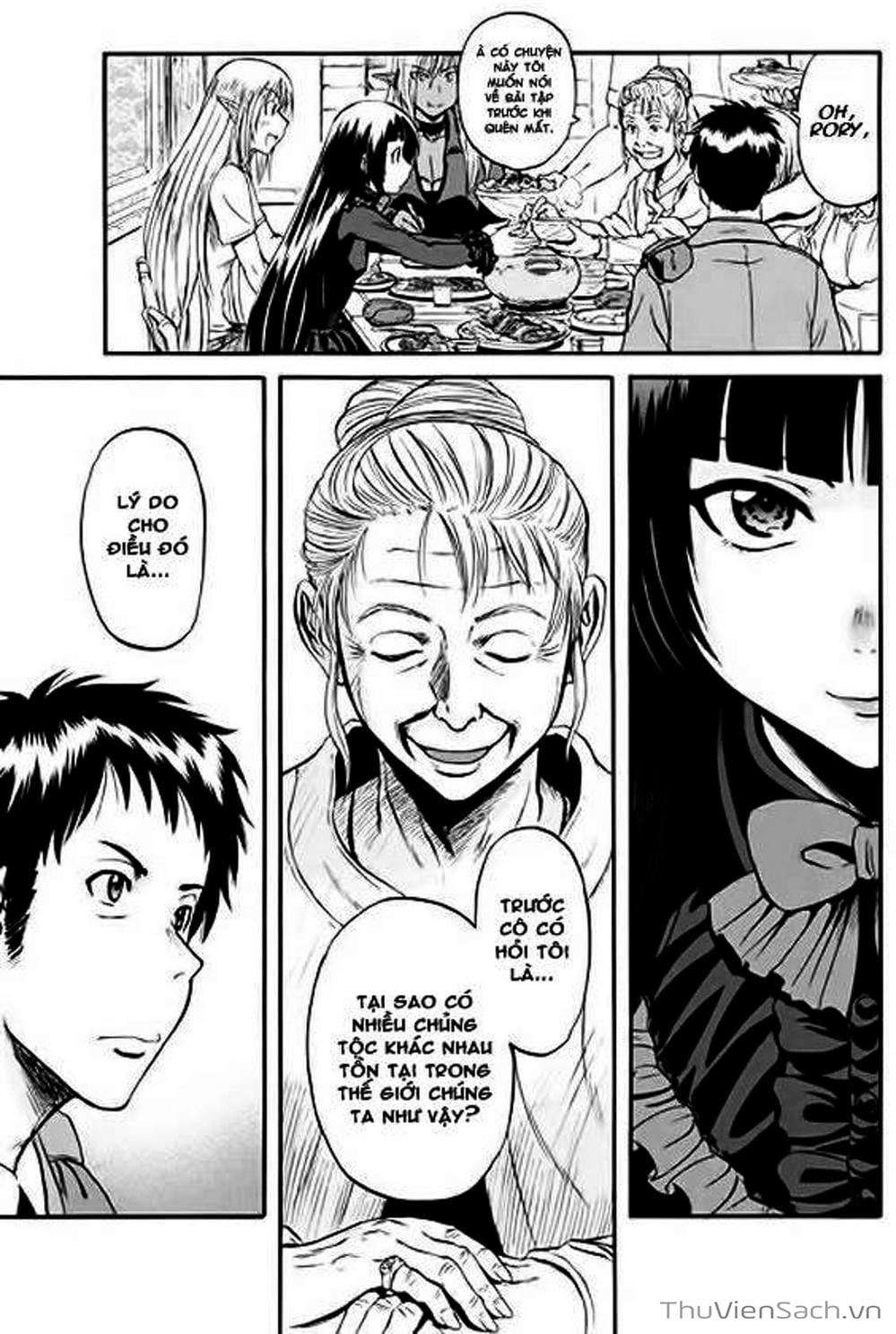 Truyện Tranh Phía Sau Cánh Cổng Bóng Tối Của Hư Không! trang 6