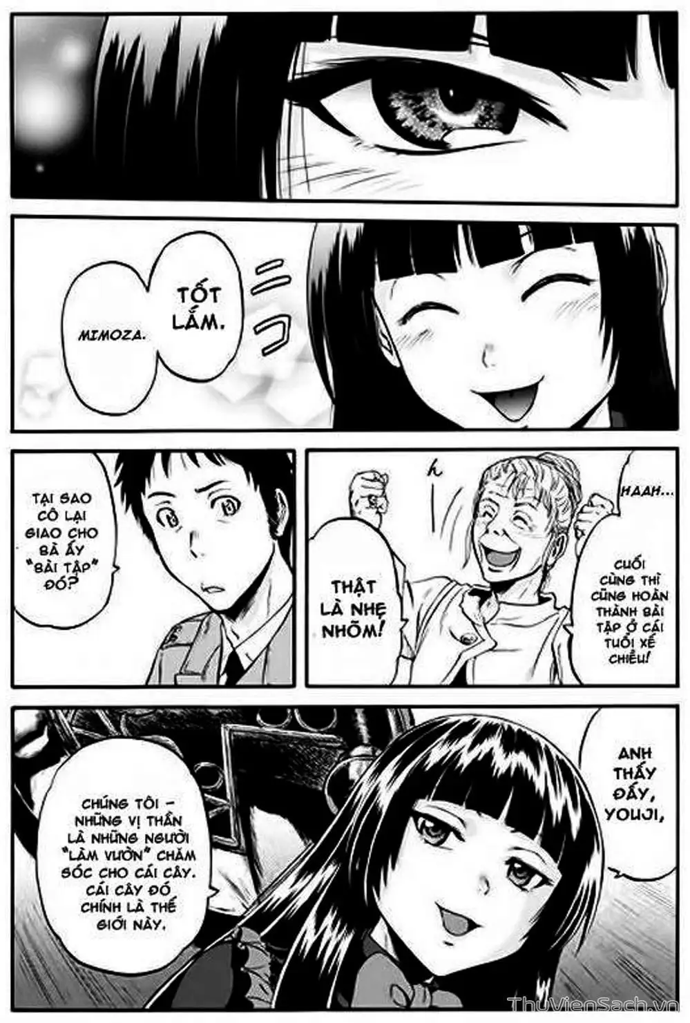 Truyện Tranh Phía Sau Cánh Cổng Bóng Tối Của Hư Không! trang 6