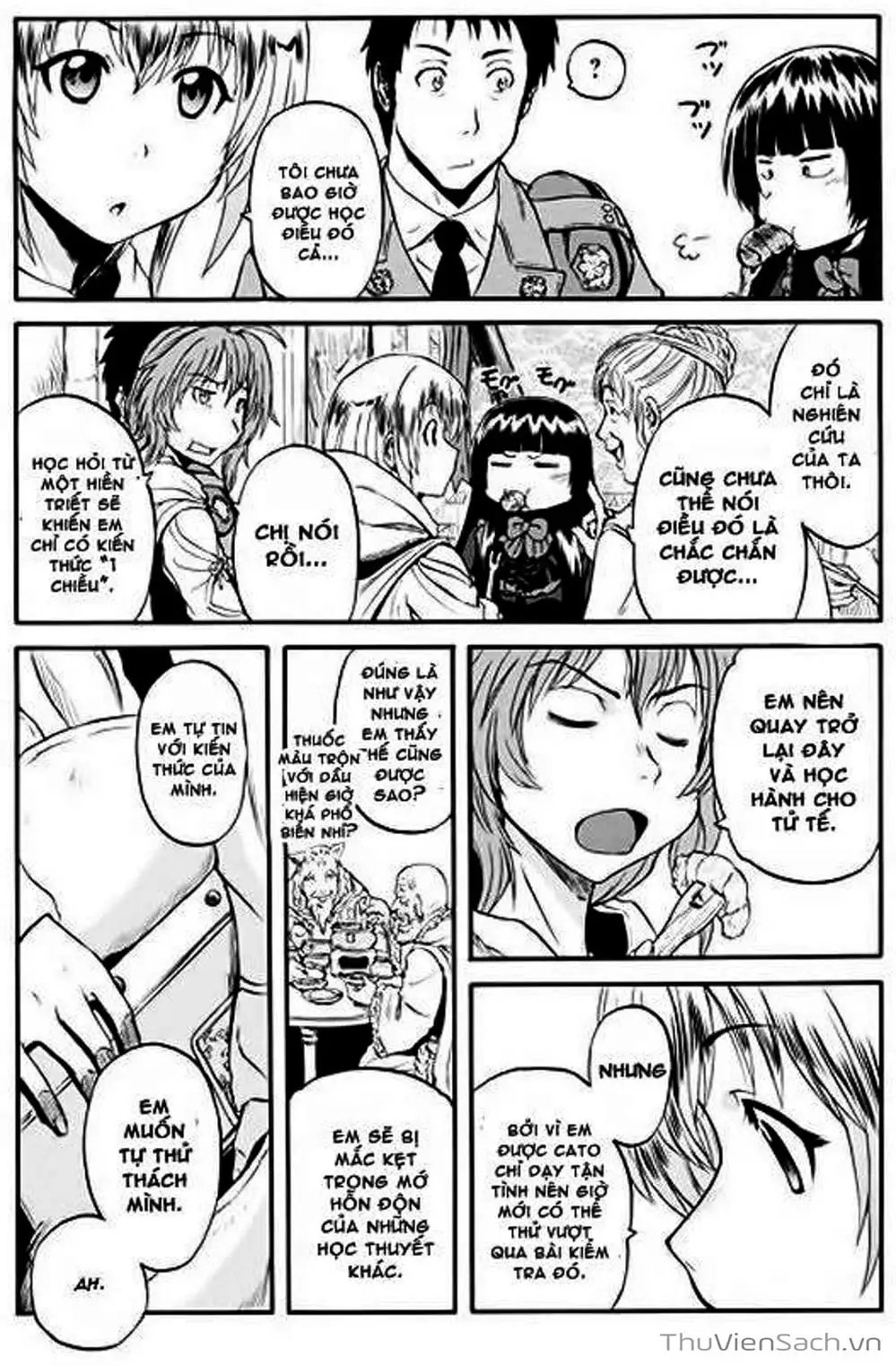Truyện Tranh Phía Sau Cánh Cổng Bóng Tối Của Hư Không! trang 6