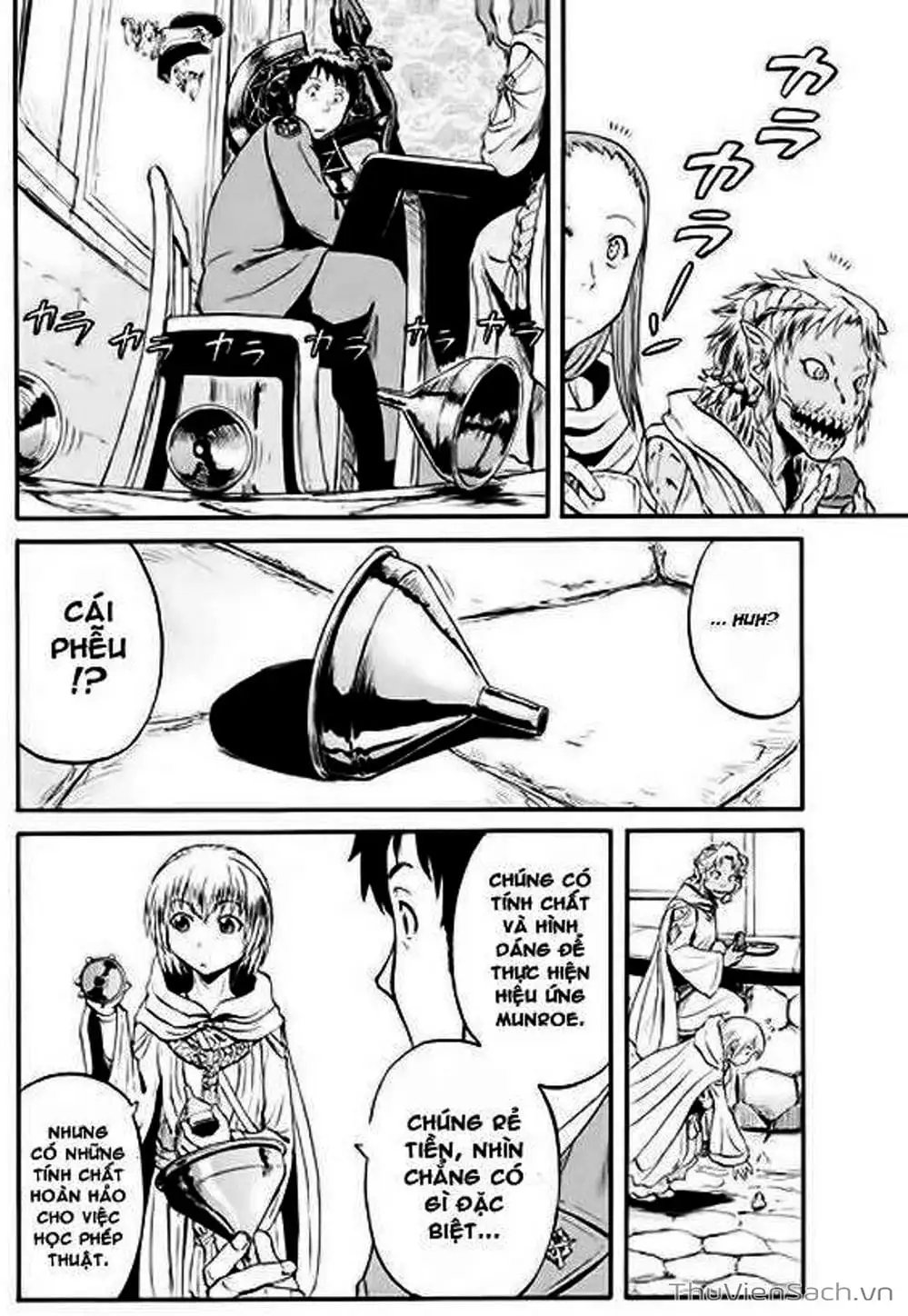 Truyện Tranh Phía Sau Cánh Cổng Bóng Tối Của Hư Không! trang 6