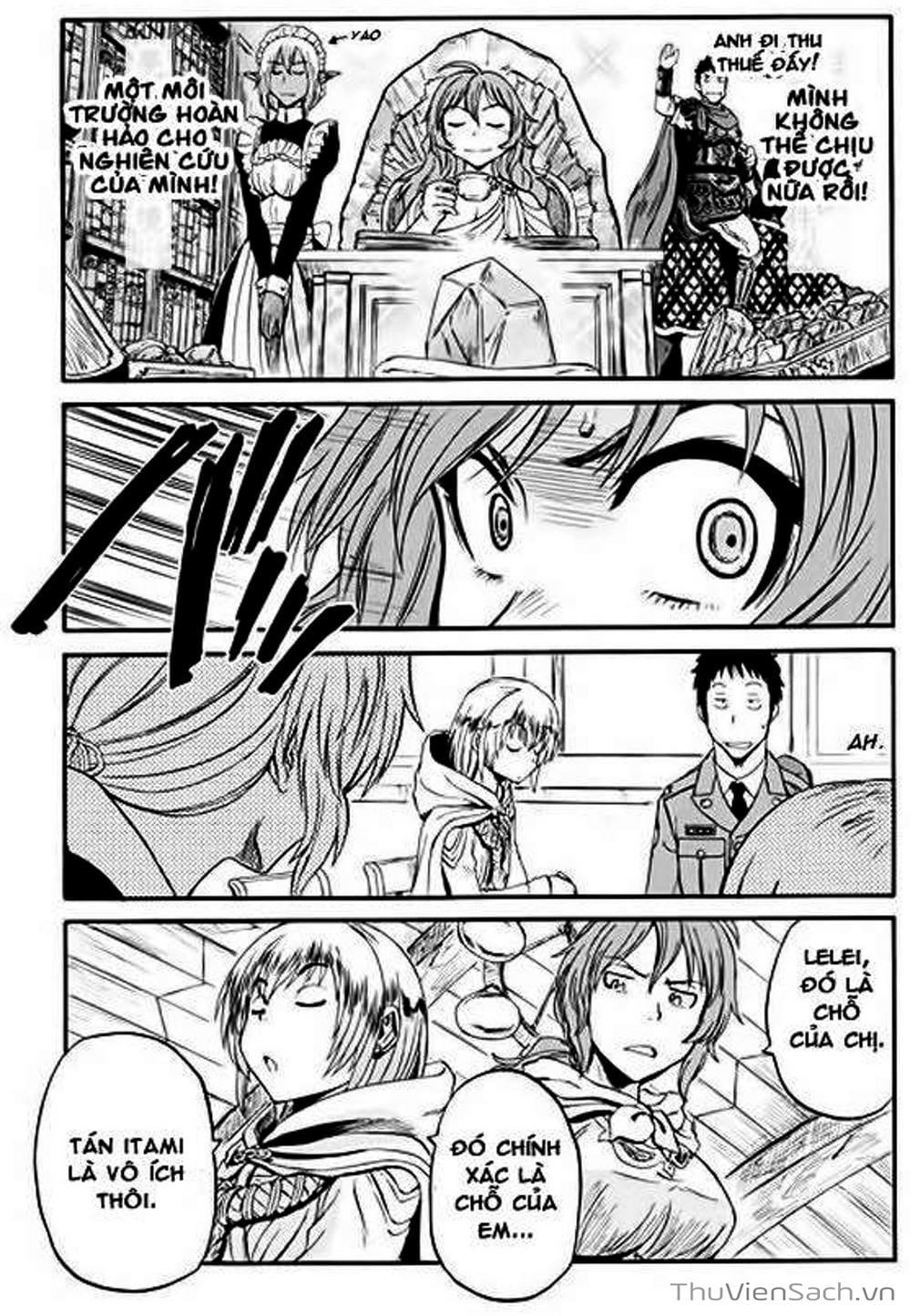 Truyện Tranh Phía Sau Cánh Cổng Bóng Tối Của Hư Không! trang 6