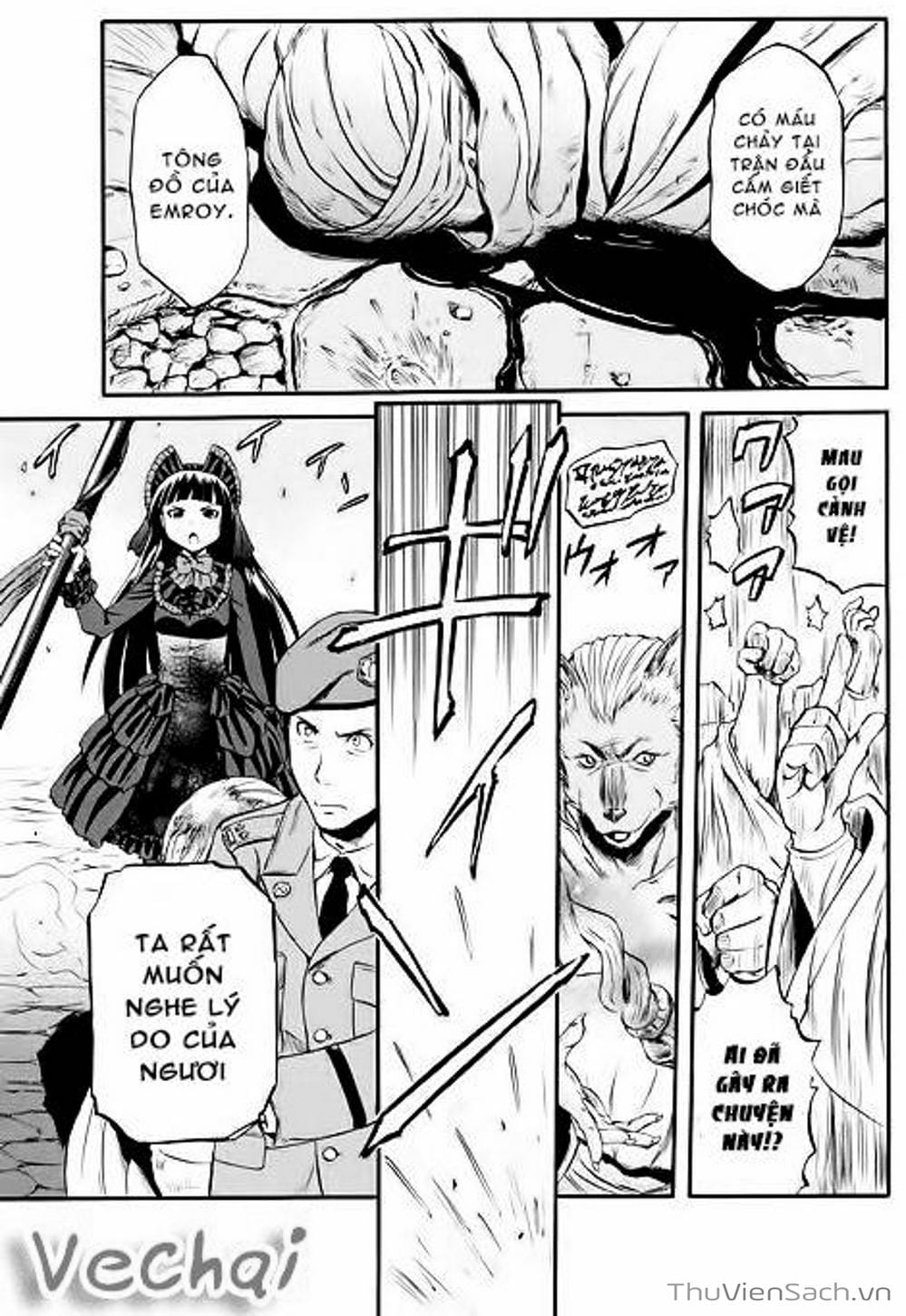 Truyện Tranh Phía Sau Cánh Cổng Bóng Tối Của Hư Không! trang 6