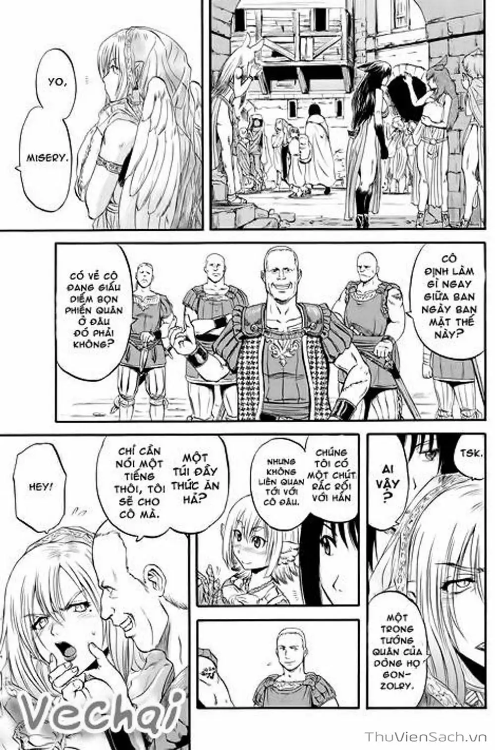 Truyện Tranh Phía Sau Cánh Cổng Bóng Tối Của Hư Không! trang 6