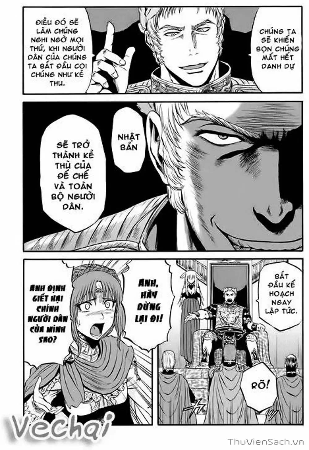 Truyện Tranh Phía Sau Cánh Cổng Bóng Tối Của Hư Không! trang 6