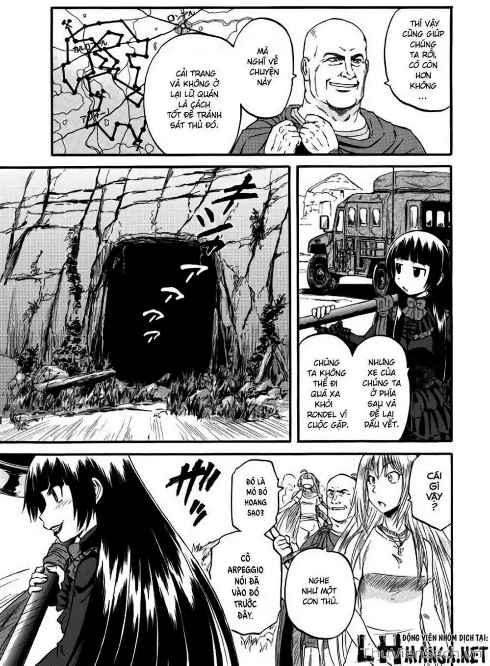 Truyện Tranh Phía Sau Cánh Cổng Bóng Tối Của Hư Không! trang 6