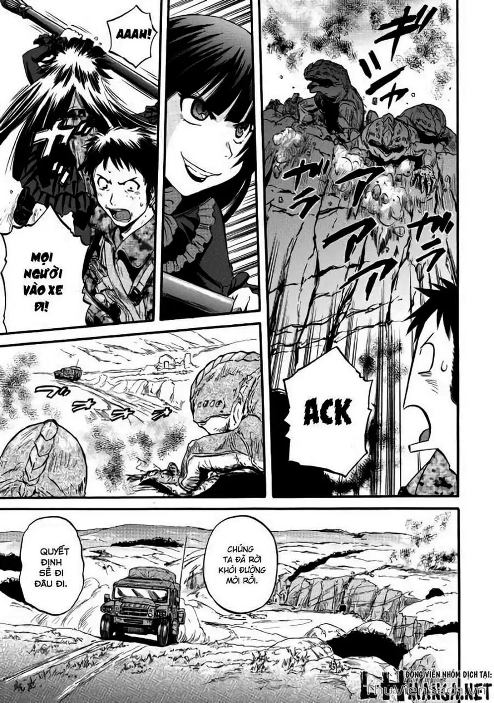 Truyện Tranh Phía Sau Cánh Cổng Bóng Tối Của Hư Không! trang 6