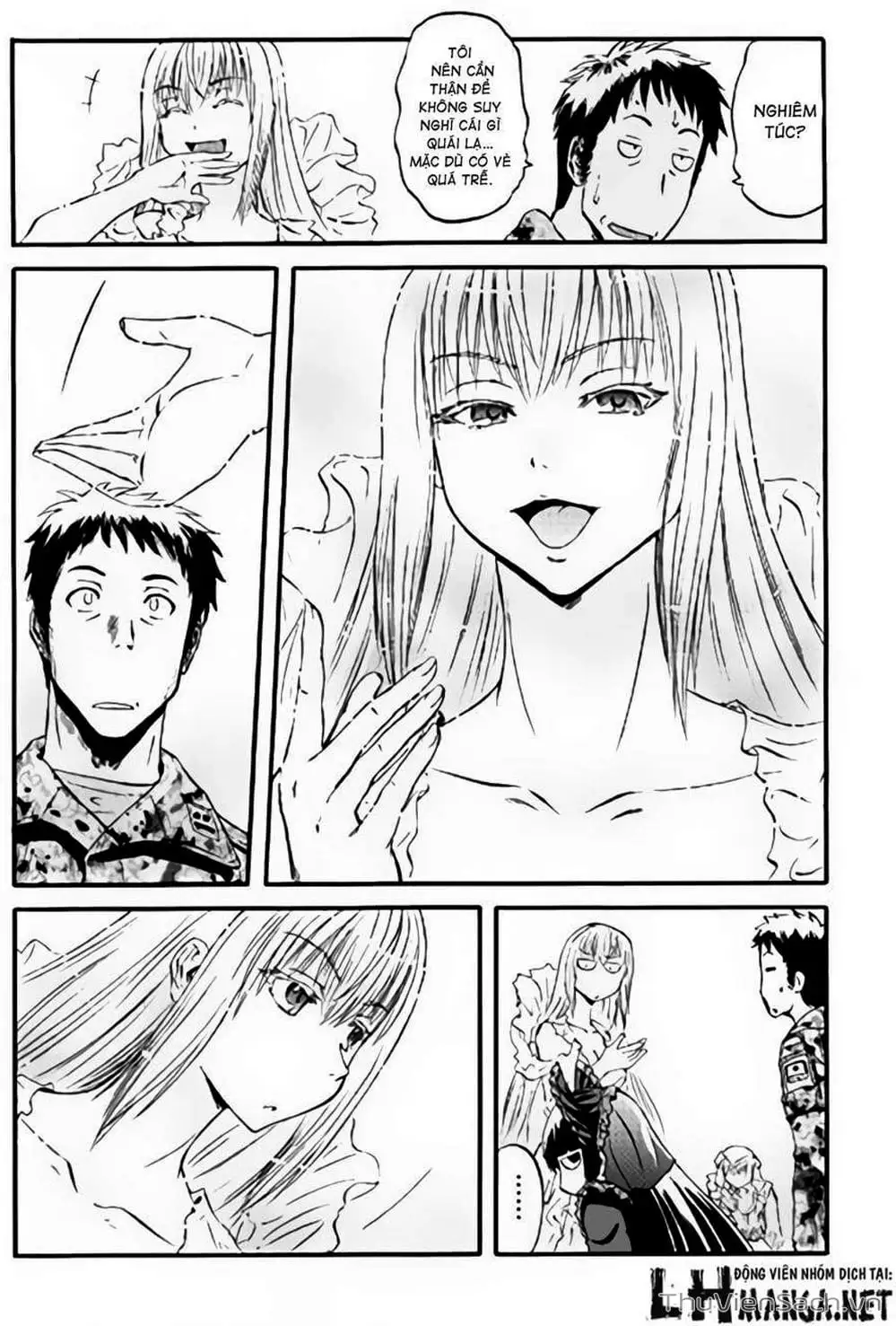 Truyện Tranh Phía Sau Cánh Cổng Bóng Tối Của Hư Không! trang 6