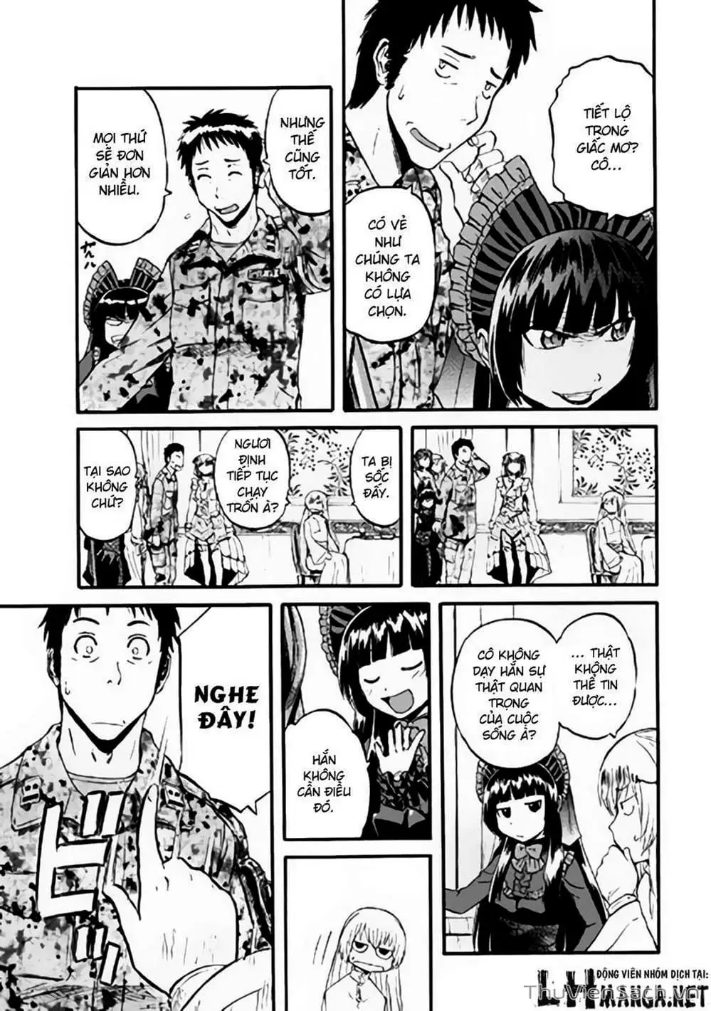 Truyện Tranh Phía Sau Cánh Cổng Bóng Tối Của Hư Không! trang 6
