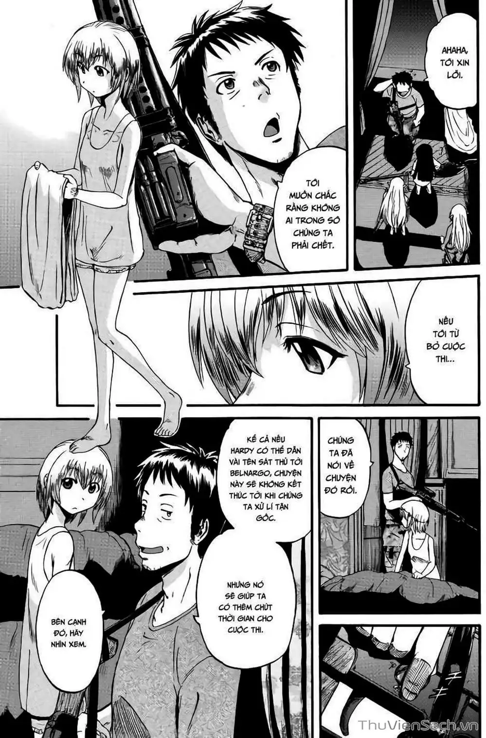 Truyện Tranh Phía Sau Cánh Cổng Bóng Tối Của Hư Không! trang 6
