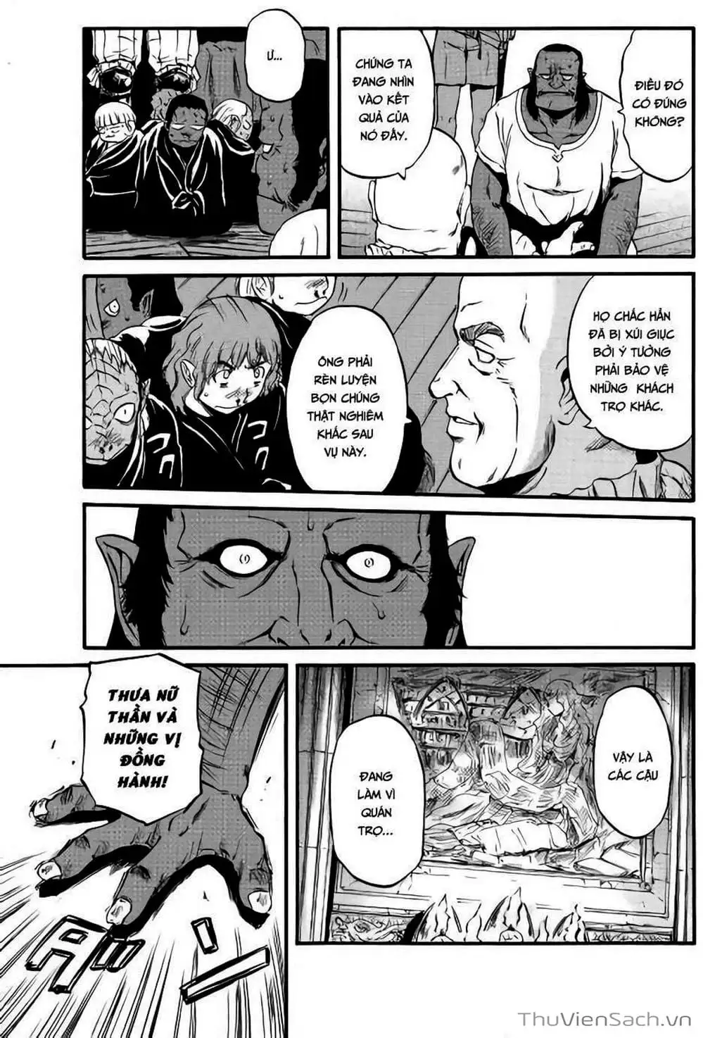 Truyện Tranh Phía Sau Cánh Cổng Bóng Tối Của Hư Không! trang 6
