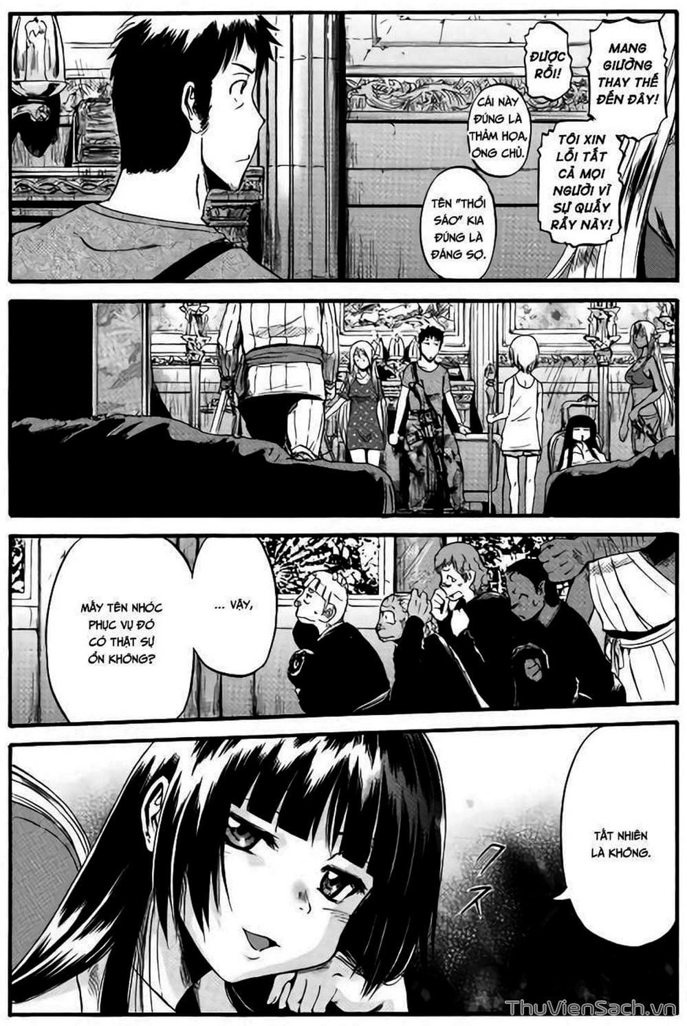 Truyện Tranh Phía Sau Cánh Cổng Bóng Tối Của Hư Không! trang 6