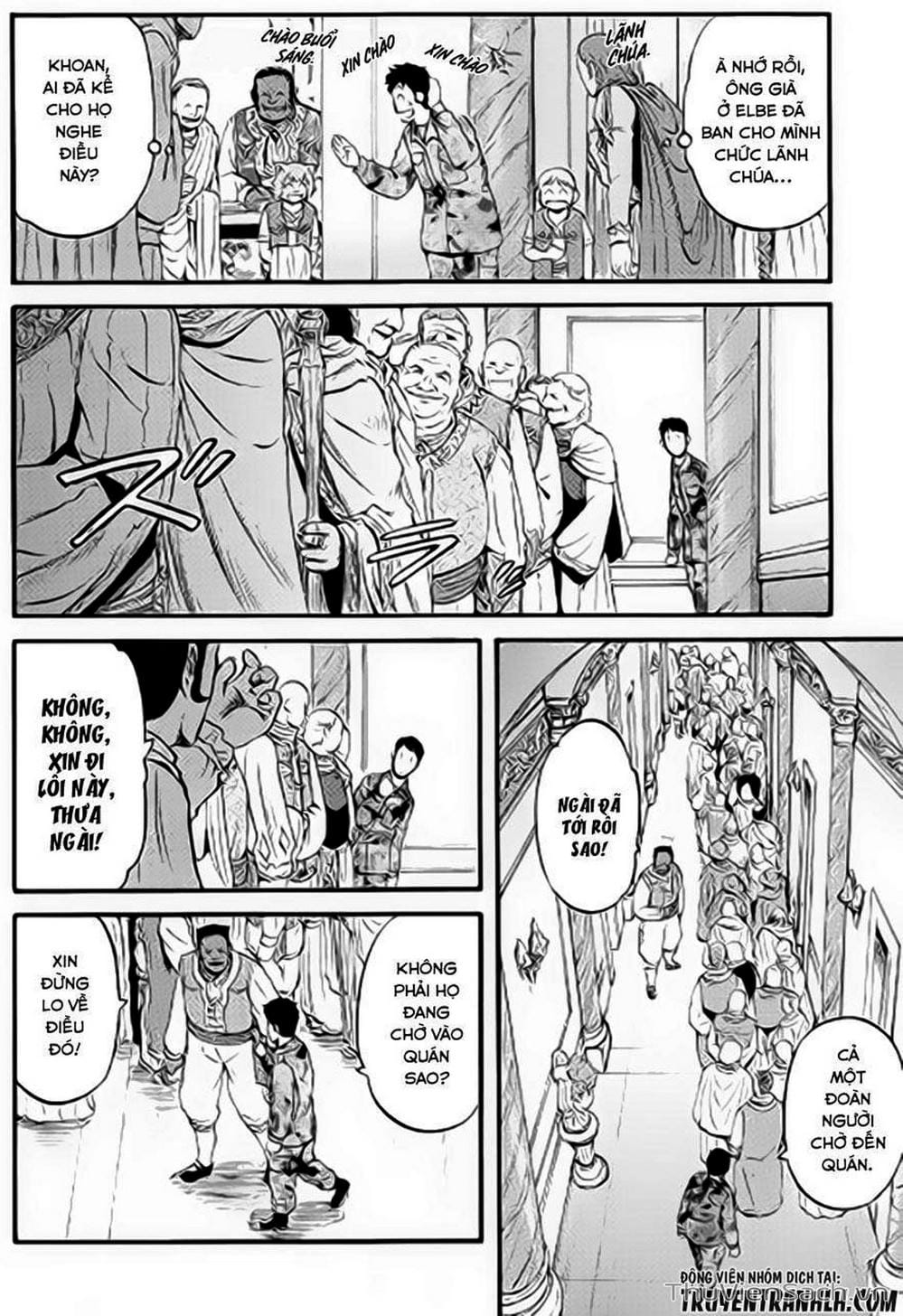 Truyện Tranh Phía Sau Cánh Cổng Bóng Tối Của Hư Không! trang 6