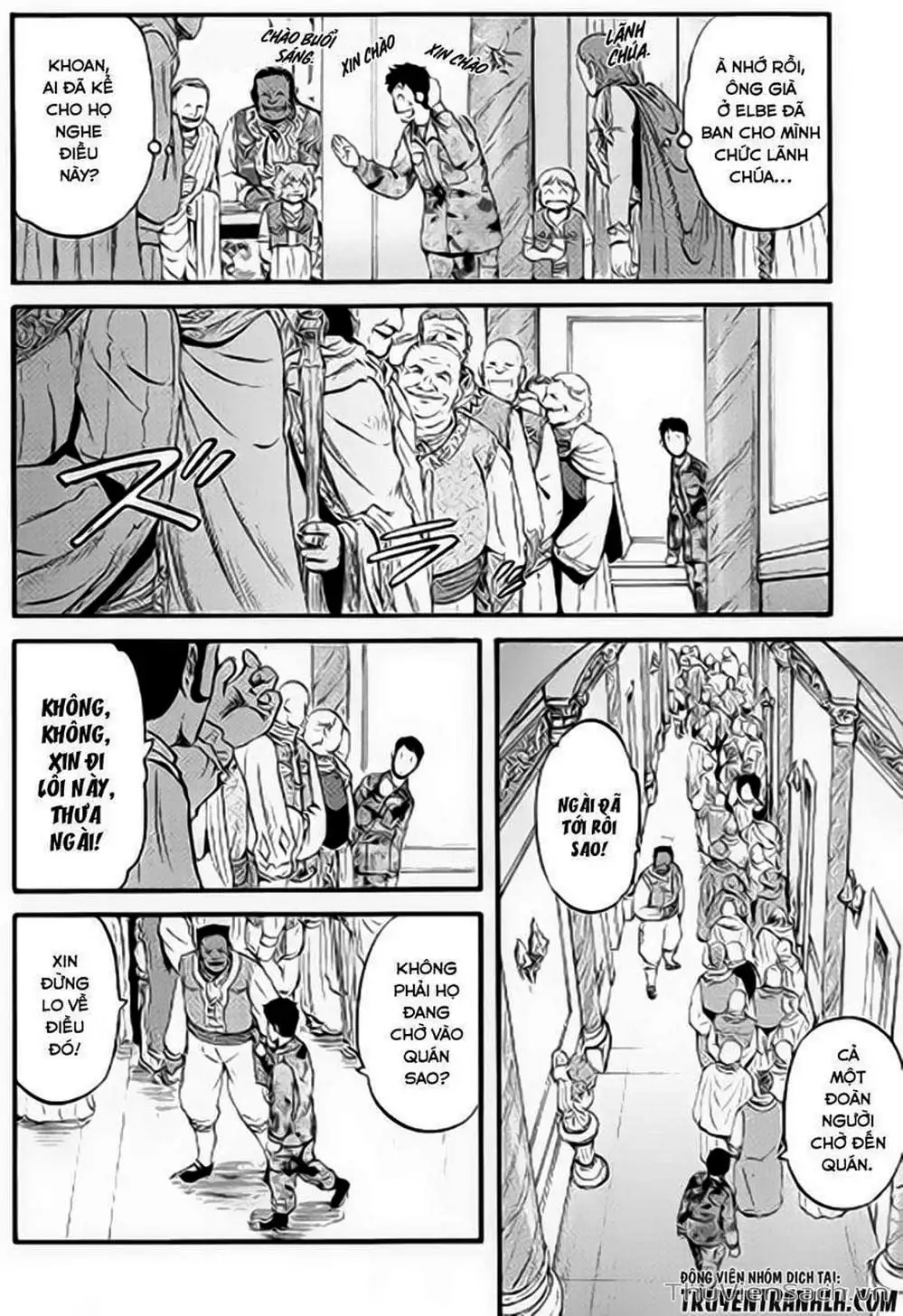 Truyện Tranh Phía Sau Cánh Cổng Bóng Tối Của Hư Không! trang 6