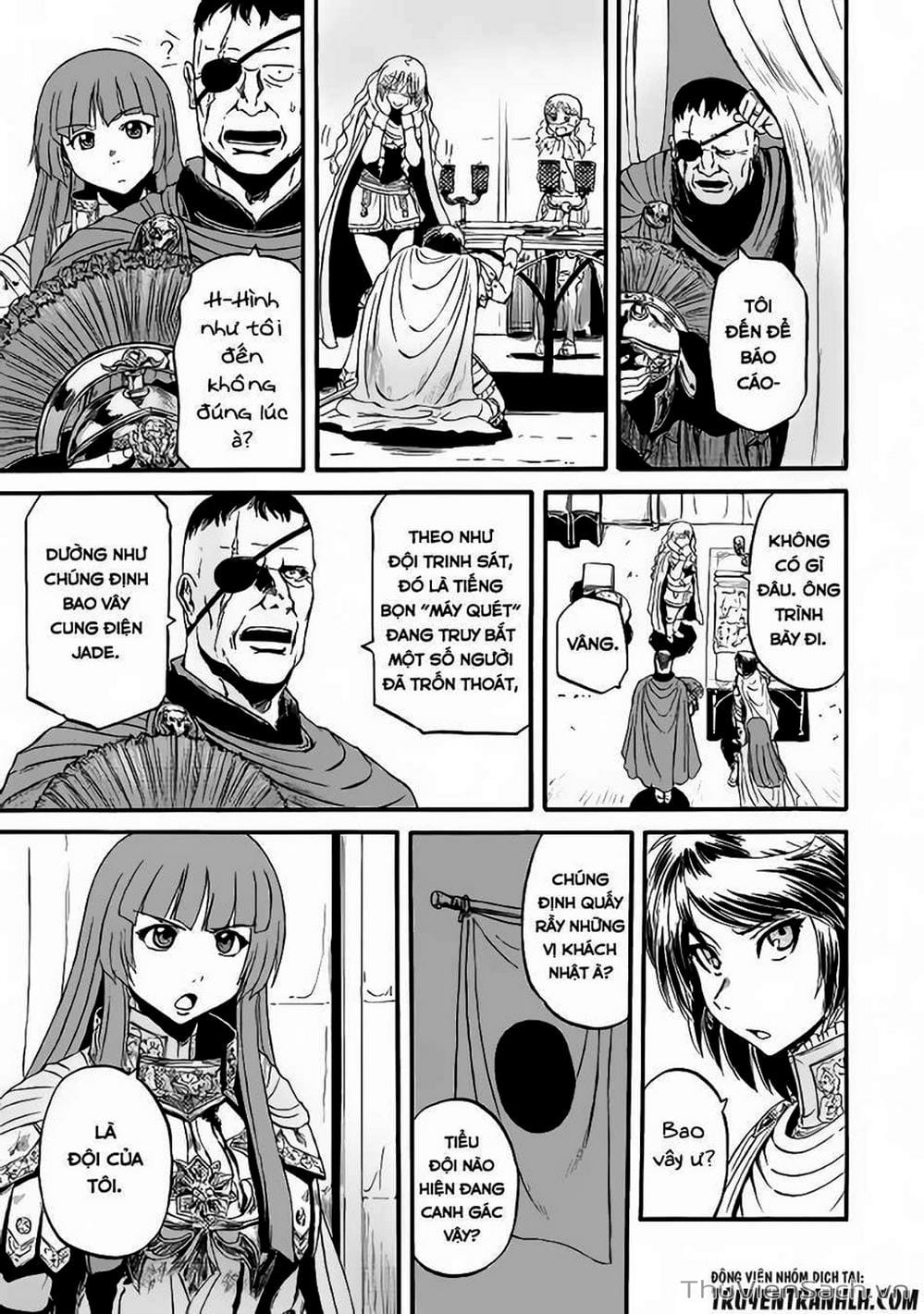 Truyện Tranh Phía Sau Cánh Cổng Bóng Tối Của Hư Không! trang 6