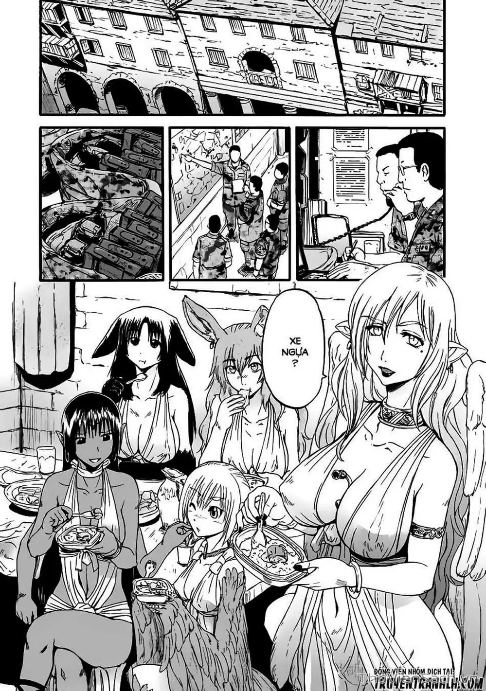 Truyện Tranh Phía Sau Cánh Cổng Bóng Tối Của Hư Không! trang 6