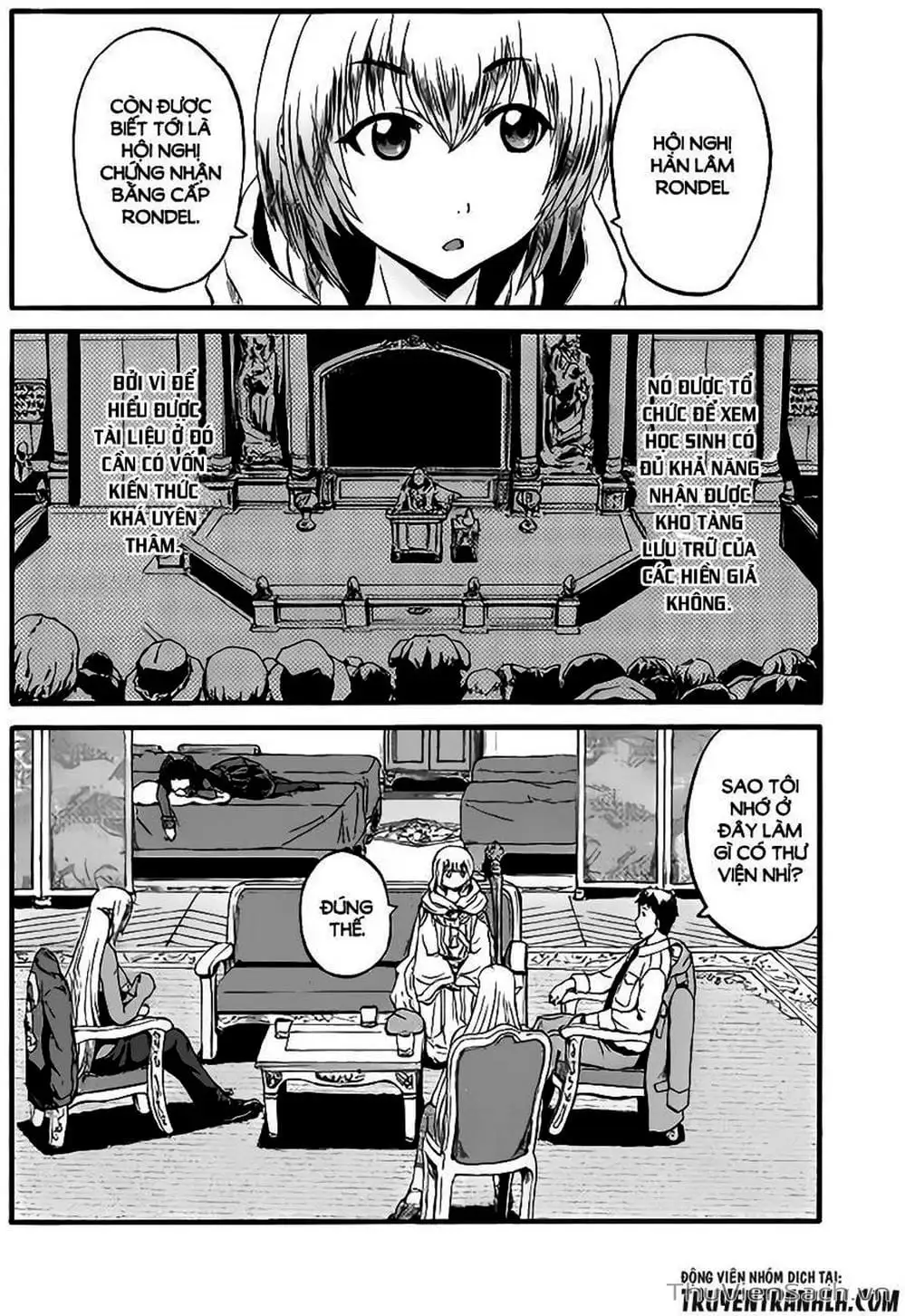 Truyện Tranh Phía Sau Cánh Cổng Bóng Tối Của Hư Không! trang 6