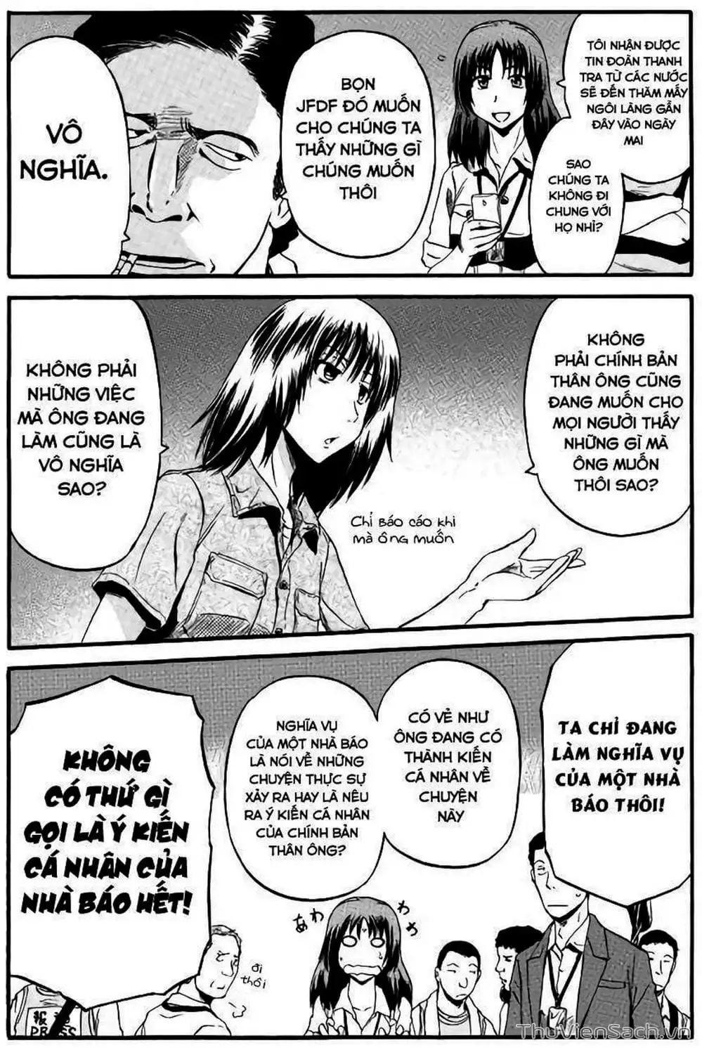 Truyện Tranh Phía Sau Cánh Cổng Bóng Tối Của Hư Không! trang 6