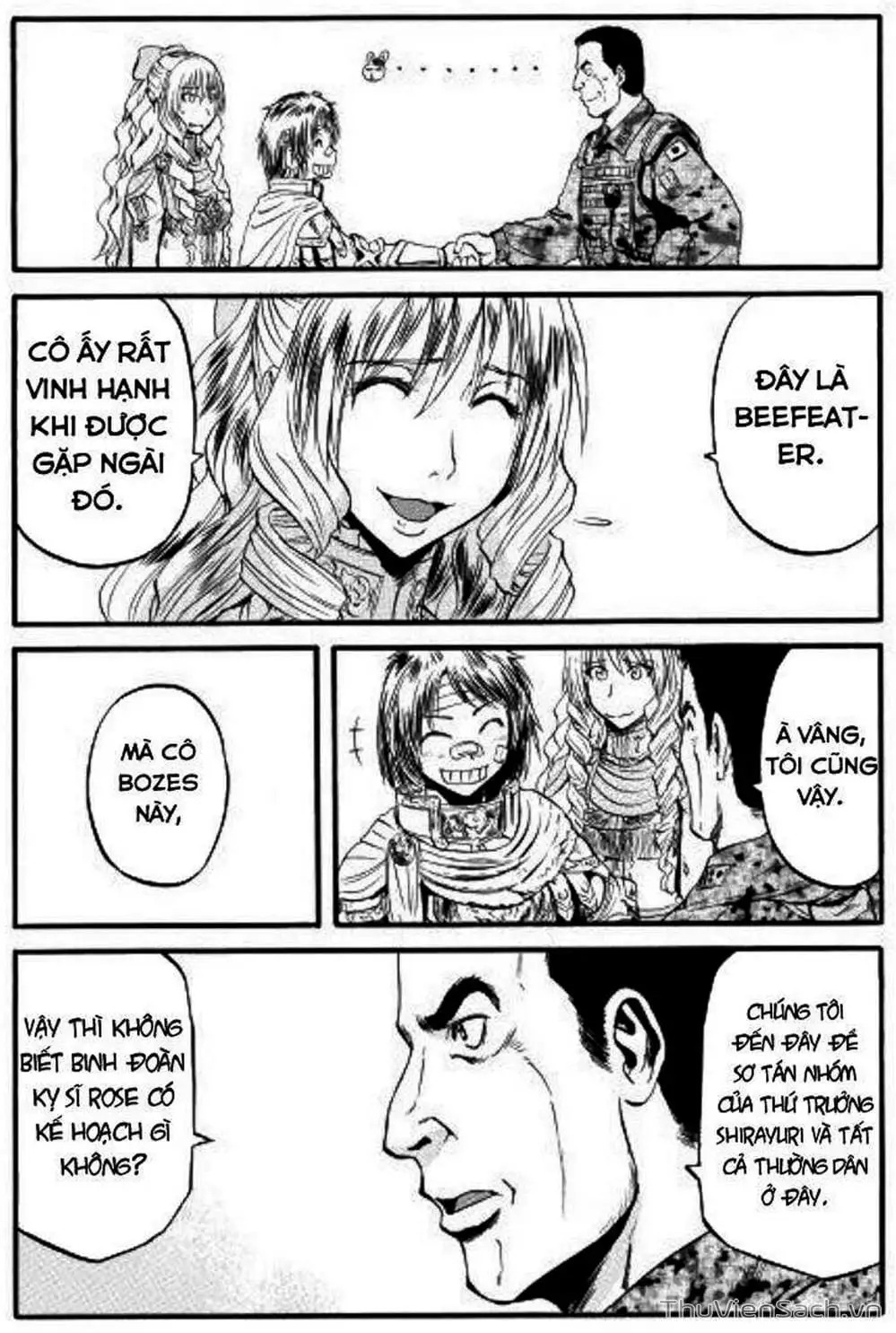 Truyện Tranh Phía Sau Cánh Cổng Bóng Tối Của Hư Không! trang 6