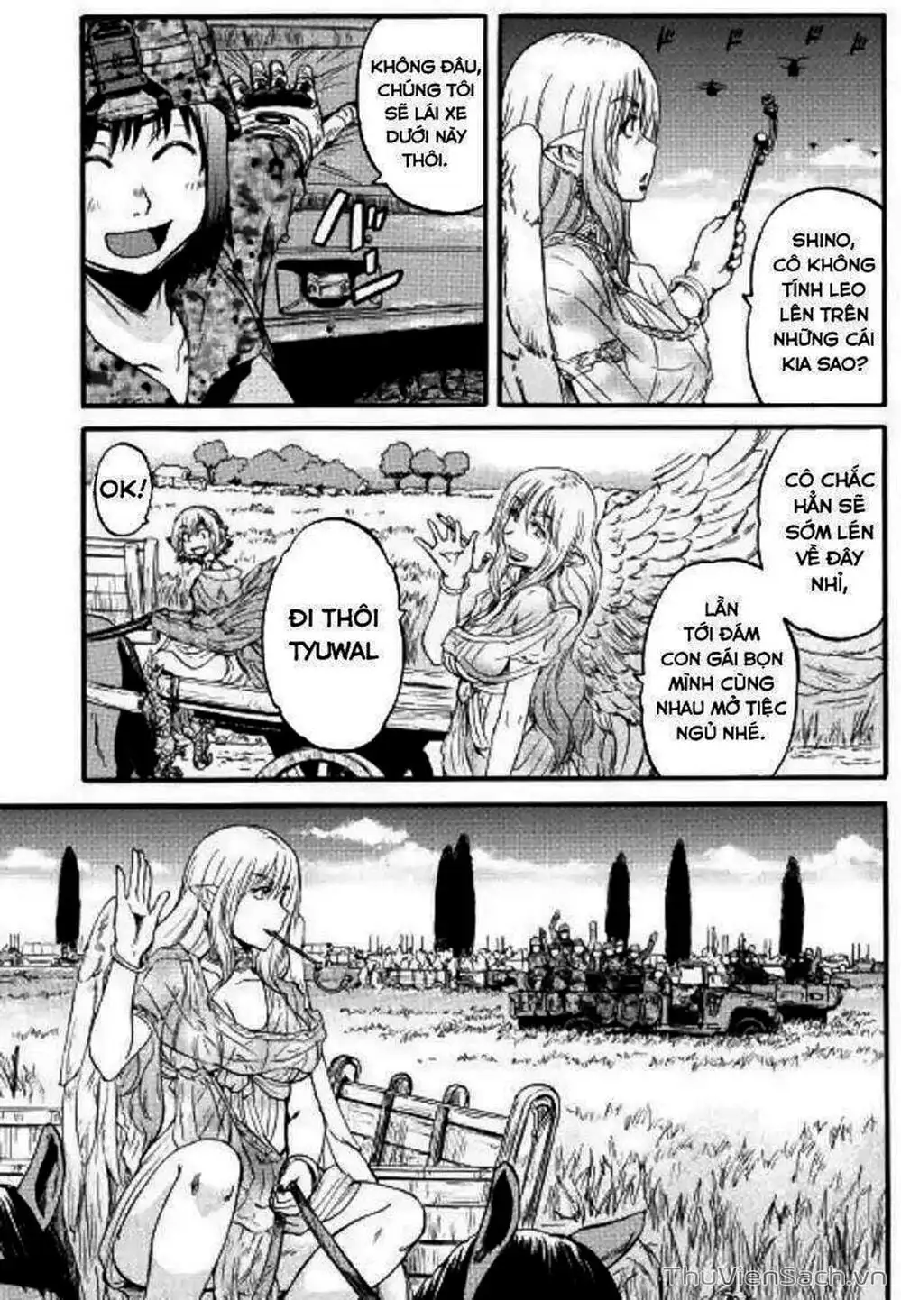 Truyện Tranh Phía Sau Cánh Cổng Bóng Tối Của Hư Không! trang 6