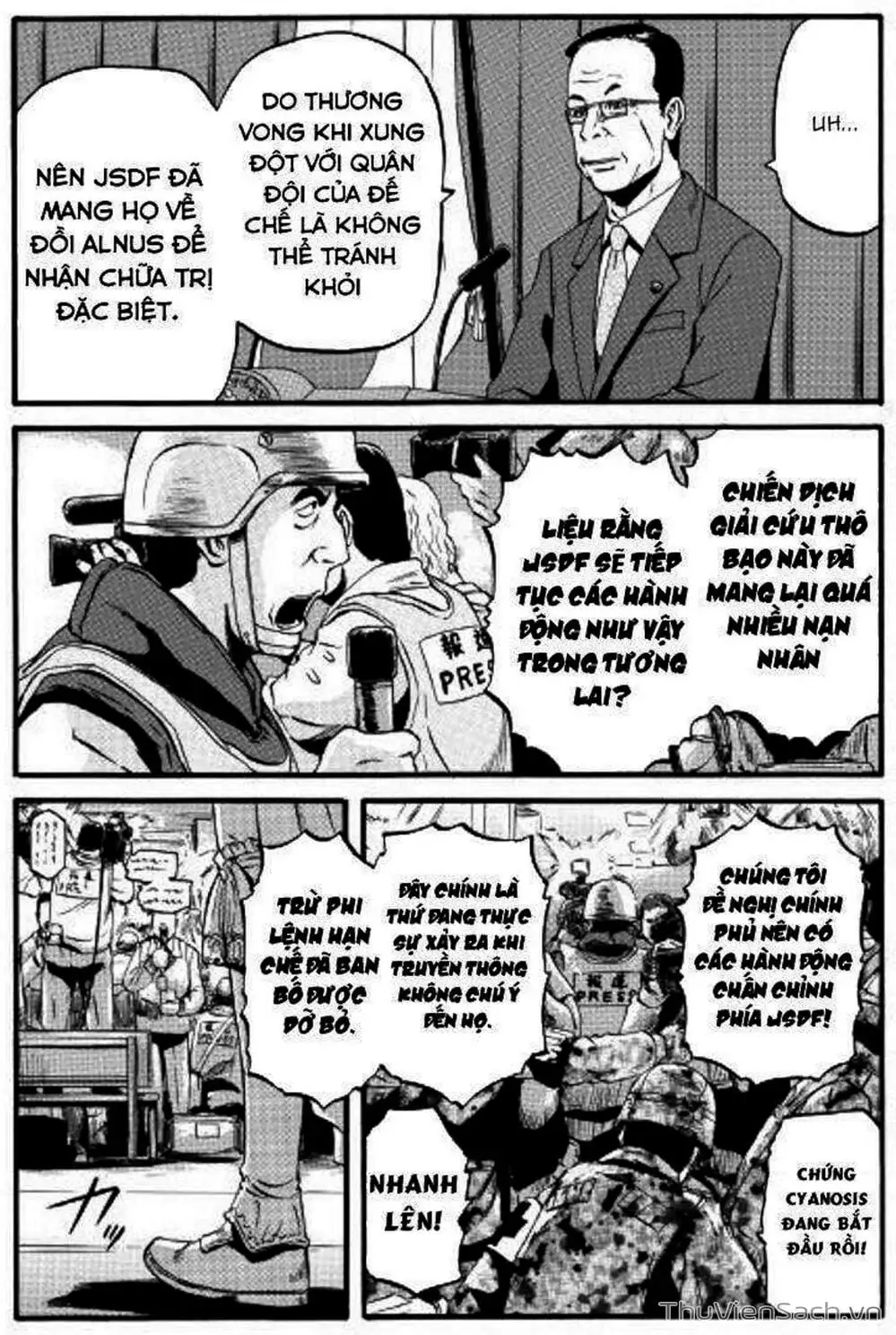 Truyện Tranh Phía Sau Cánh Cổng Bóng Tối Của Hư Không! trang 6