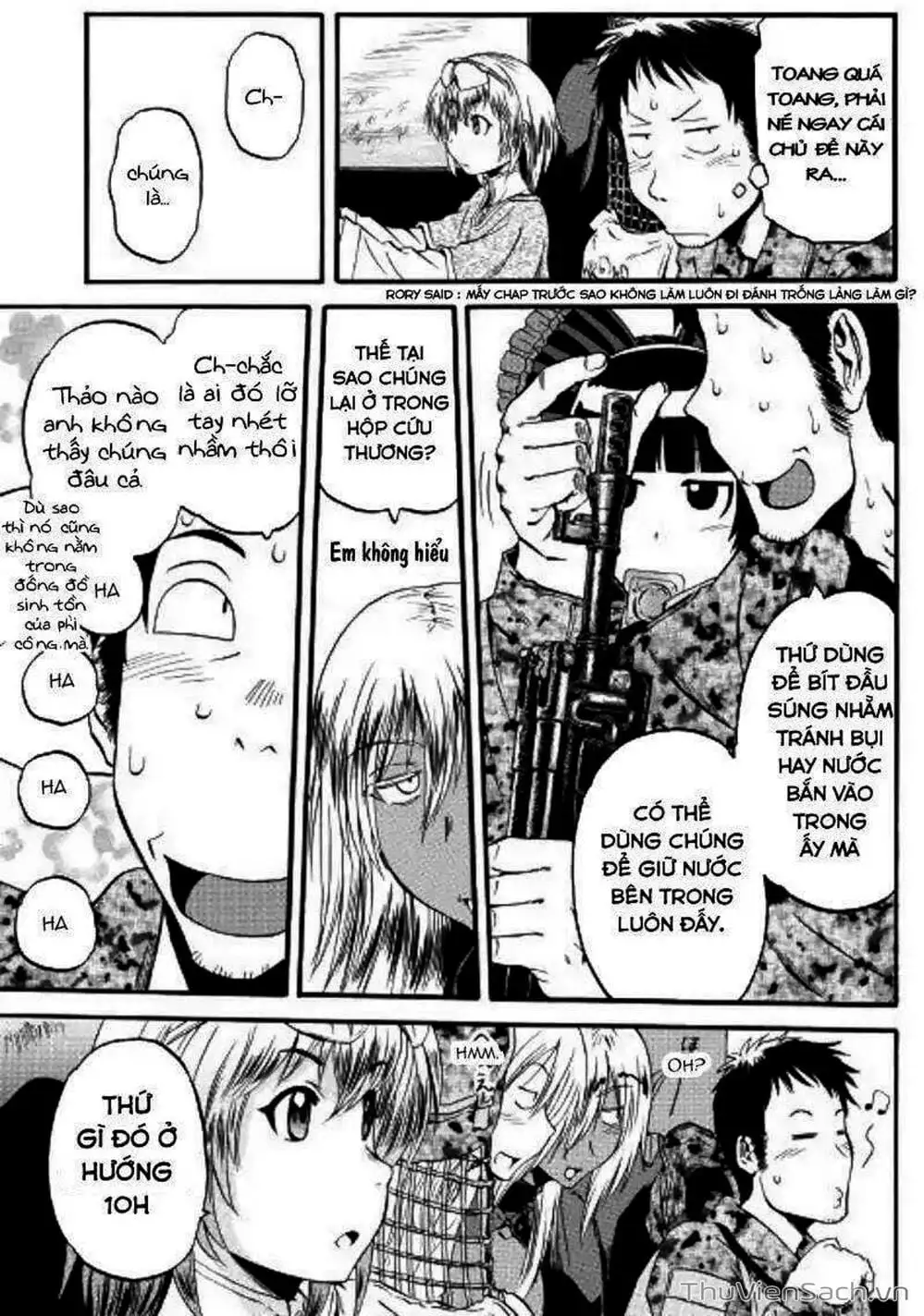 Truyện Tranh Phía Sau Cánh Cổng Bóng Tối Của Hư Không! trang 6