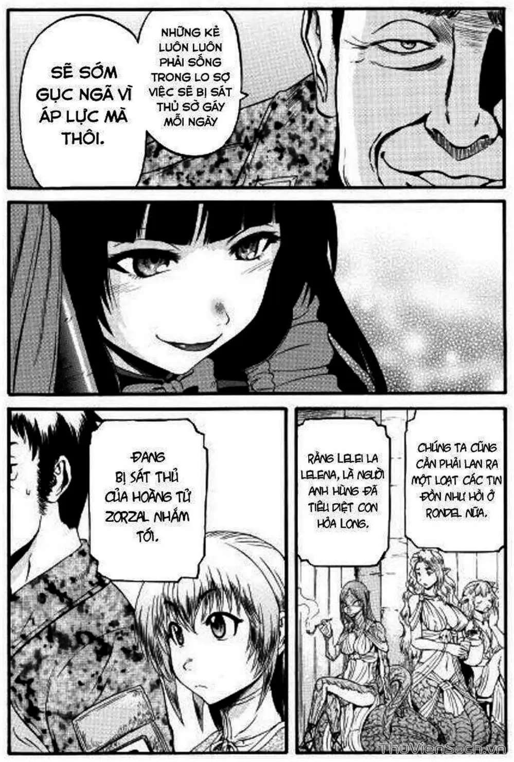 Truyện Tranh Phía Sau Cánh Cổng Bóng Tối Của Hư Không! trang 6