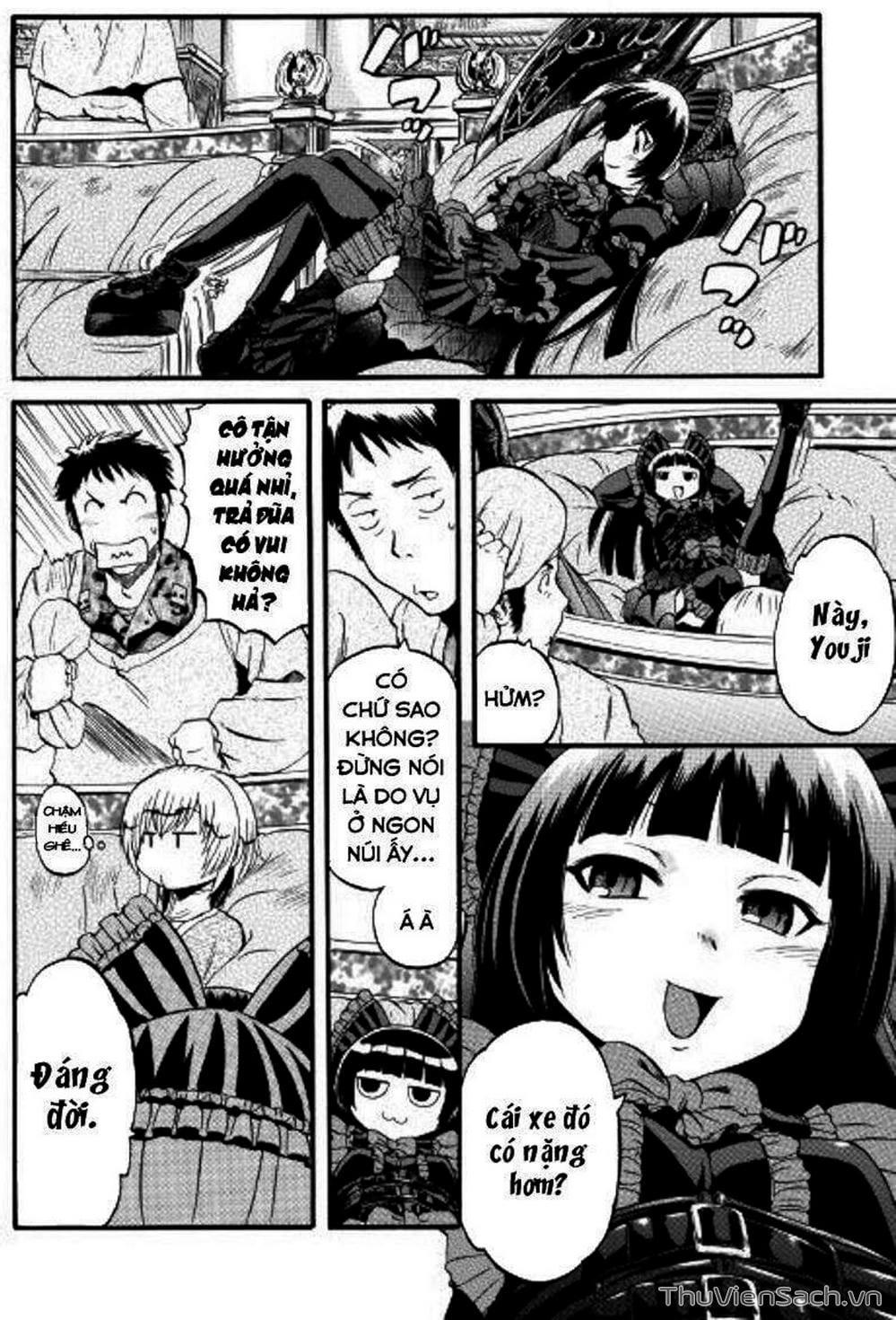 Truyện Tranh Phía Sau Cánh Cổng Bóng Tối Của Hư Không! trang 6
