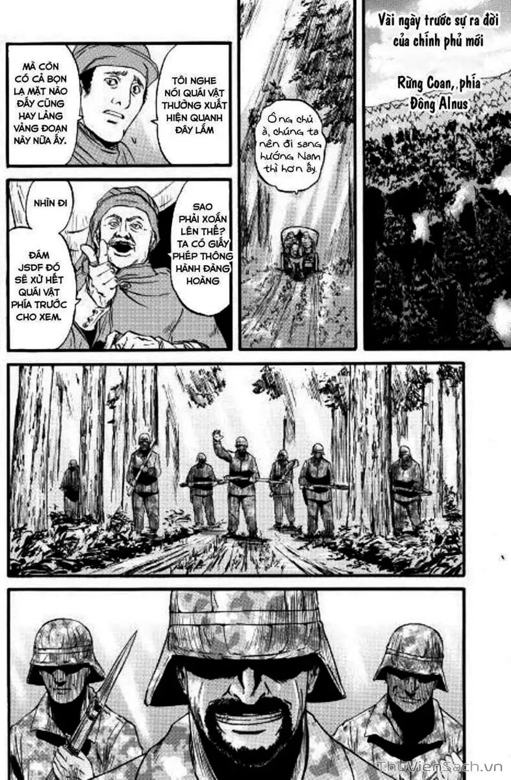 Truyện Tranh Phía Sau Cánh Cổng Bóng Tối Của Hư Không! trang 6