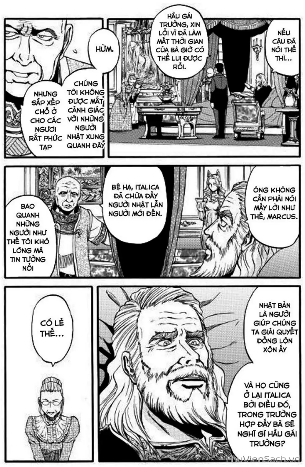 Truyện Tranh Phía Sau Cánh Cổng Bóng Tối Của Hư Không! trang 6