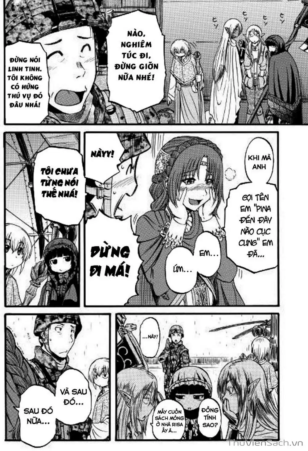 Truyện Tranh Phía Sau Cánh Cổng Bóng Tối Của Hư Không! trang 6