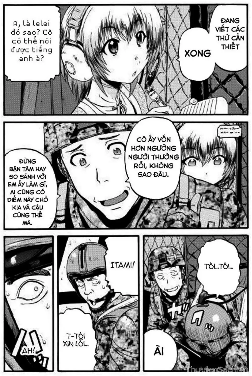 Truyện Tranh Phía Sau Cánh Cổng Bóng Tối Của Hư Không! trang 6