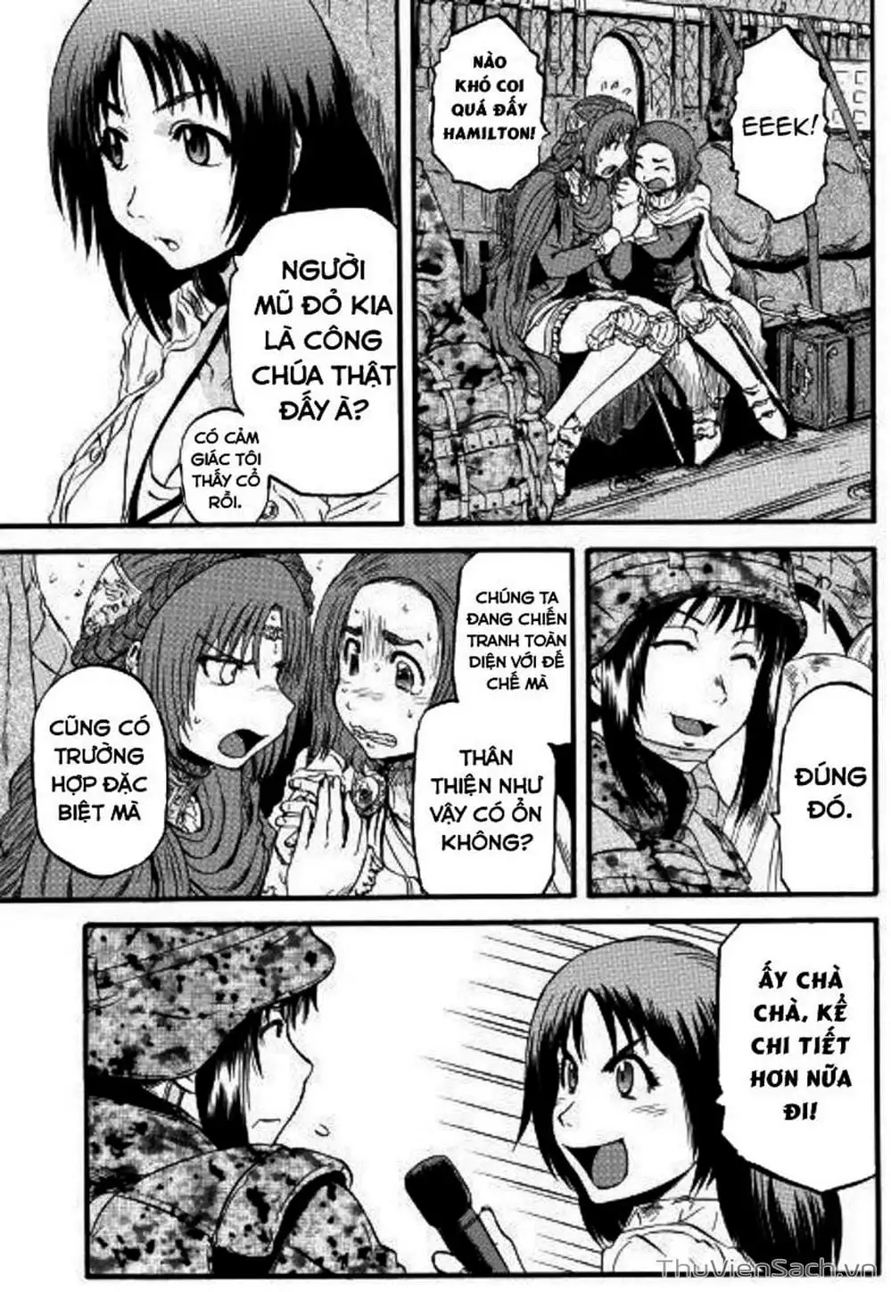 Truyện Tranh Phía Sau Cánh Cổng Bóng Tối Của Hư Không! trang 6