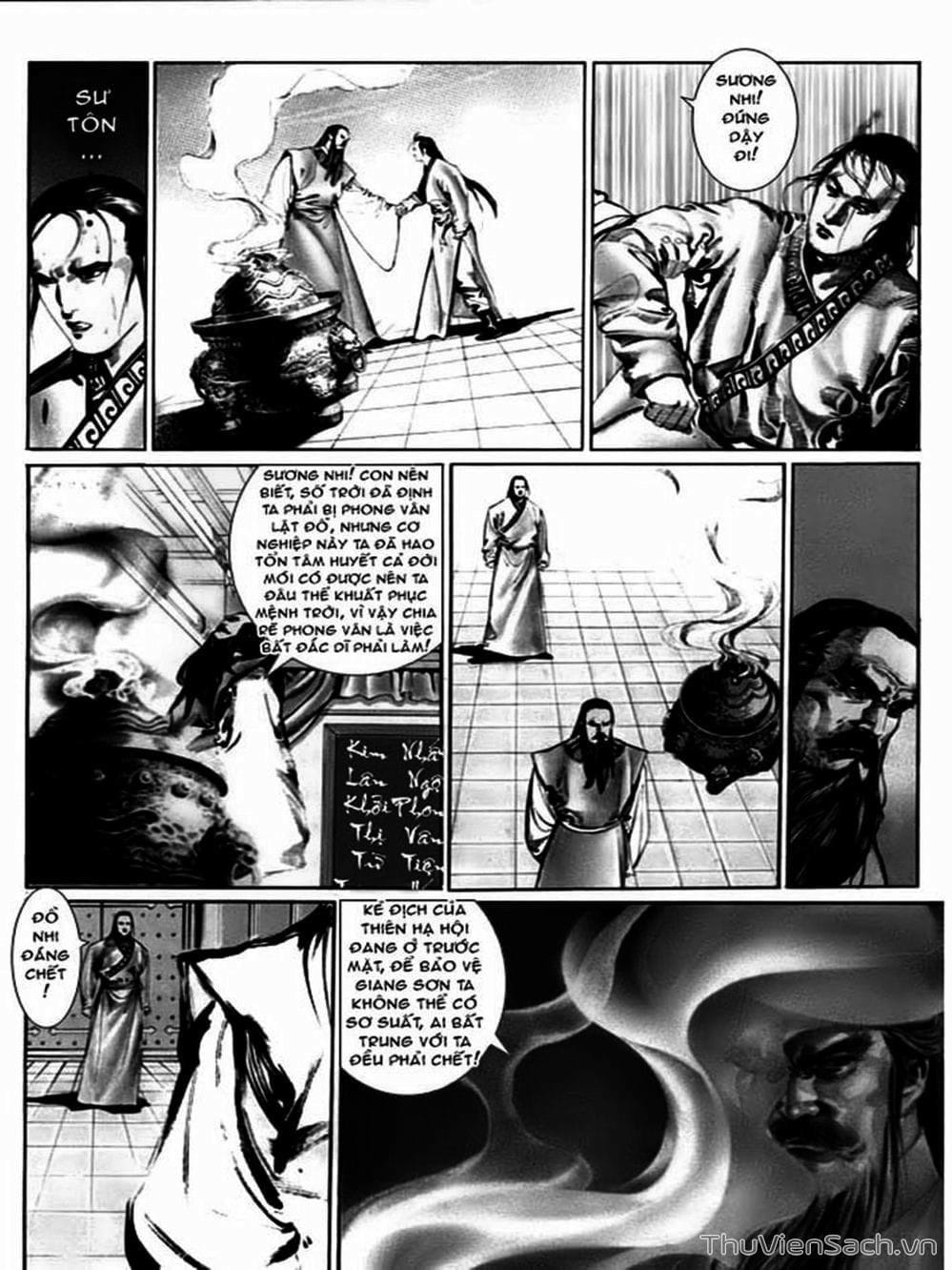 Truyện Tranh Phong Vân Manhua trang 3