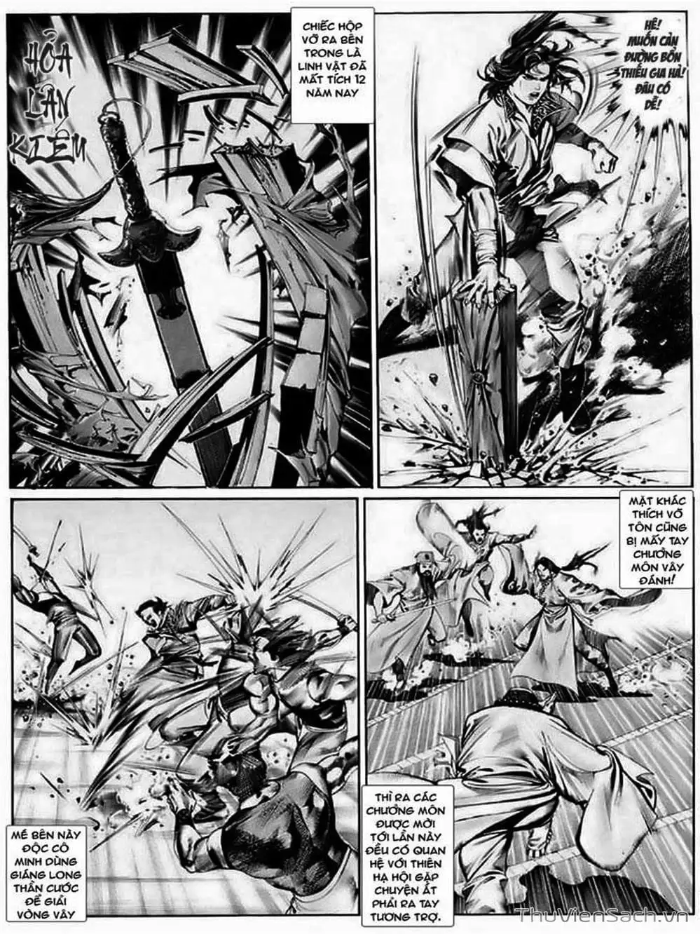 Truyện Tranh Phong Vân Manhua trang 3