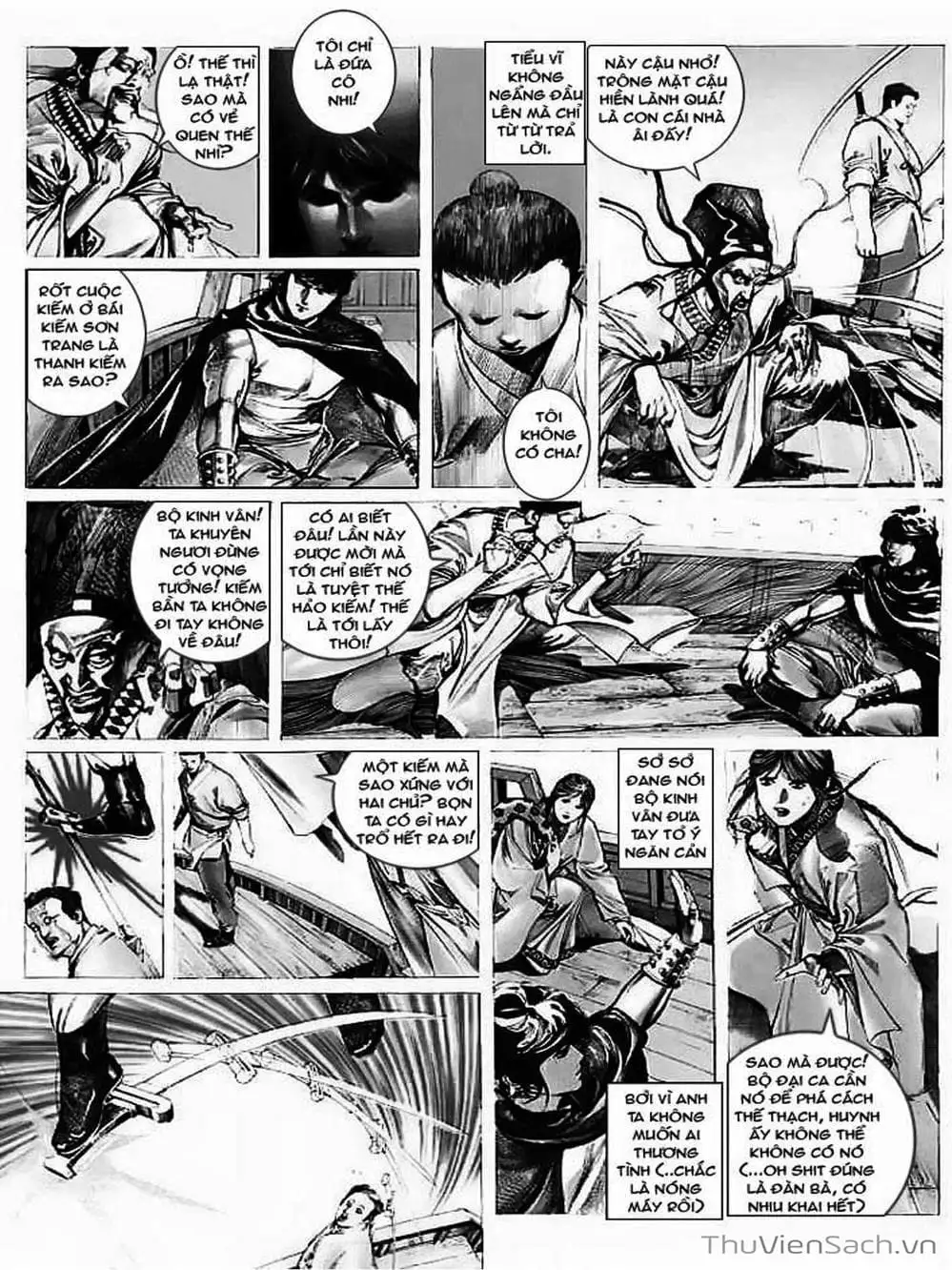 Truyện Tranh Phong Vân Manhua trang 3