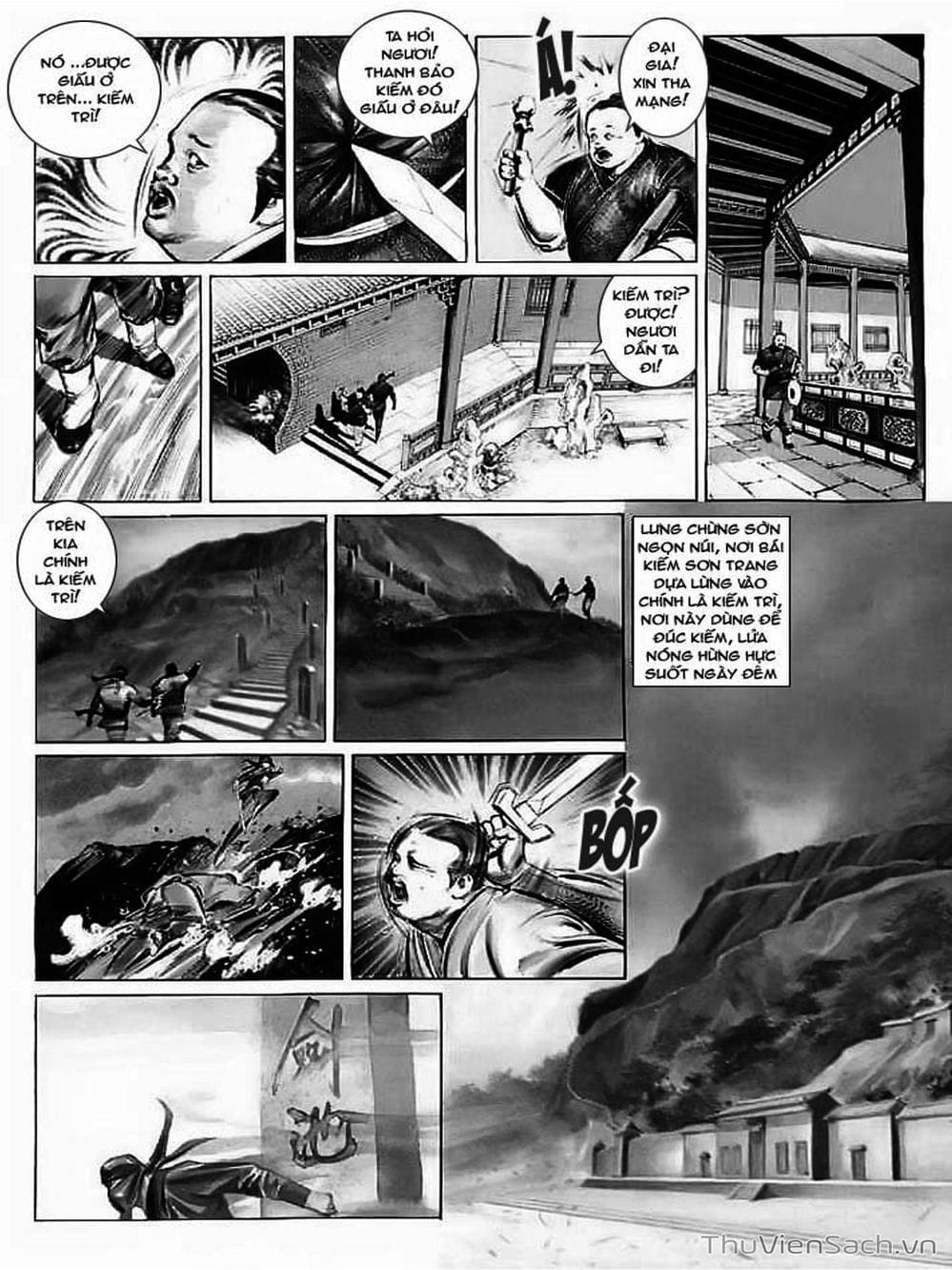 Truyện Tranh Phong Vân Manhua trang 3