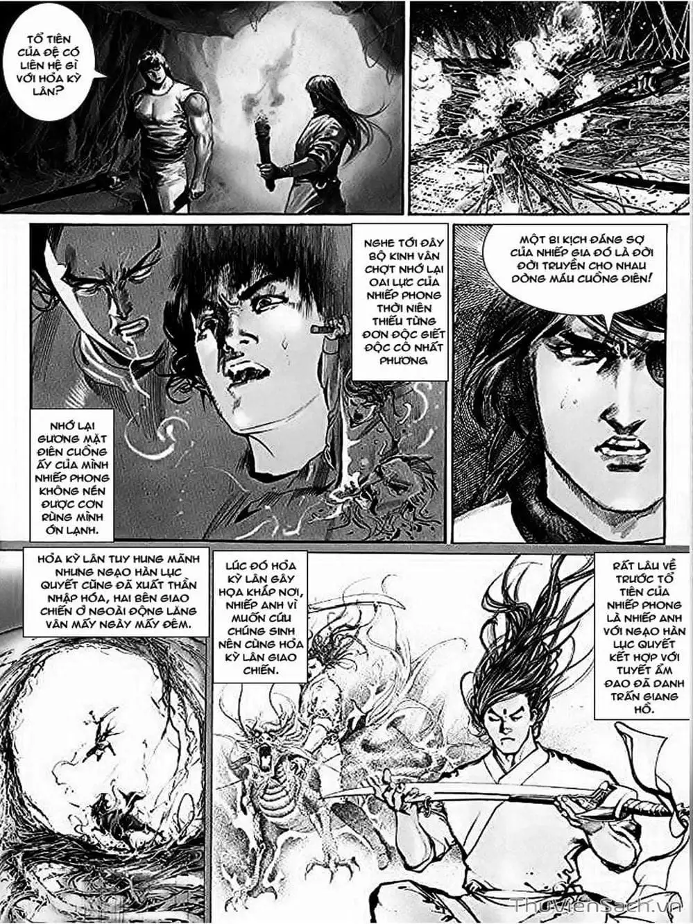 Truyện Tranh Phong Vân Manhua trang 3