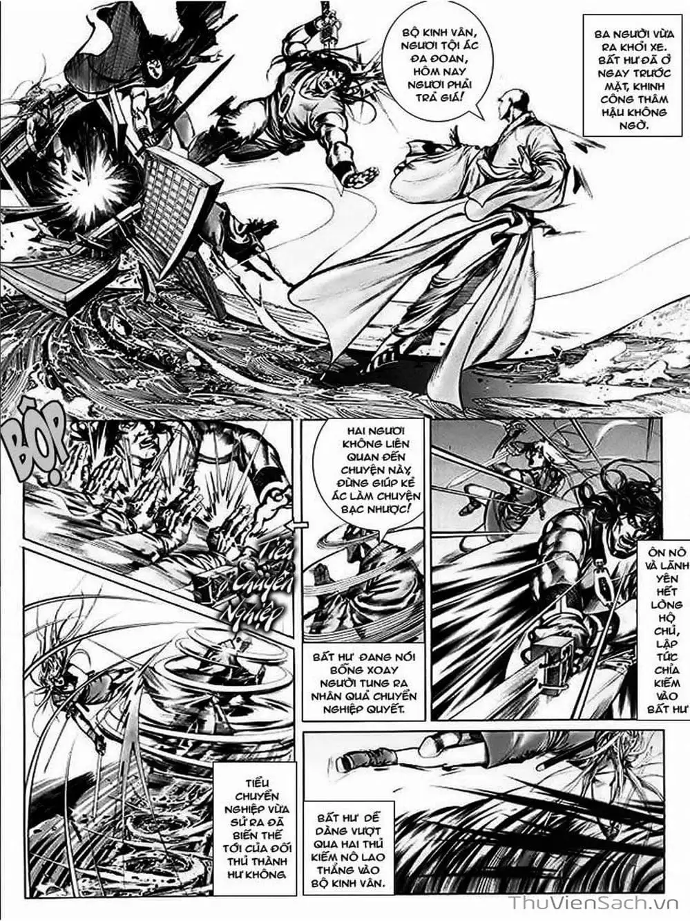 Truyện Tranh Phong Vân Manhua trang 3